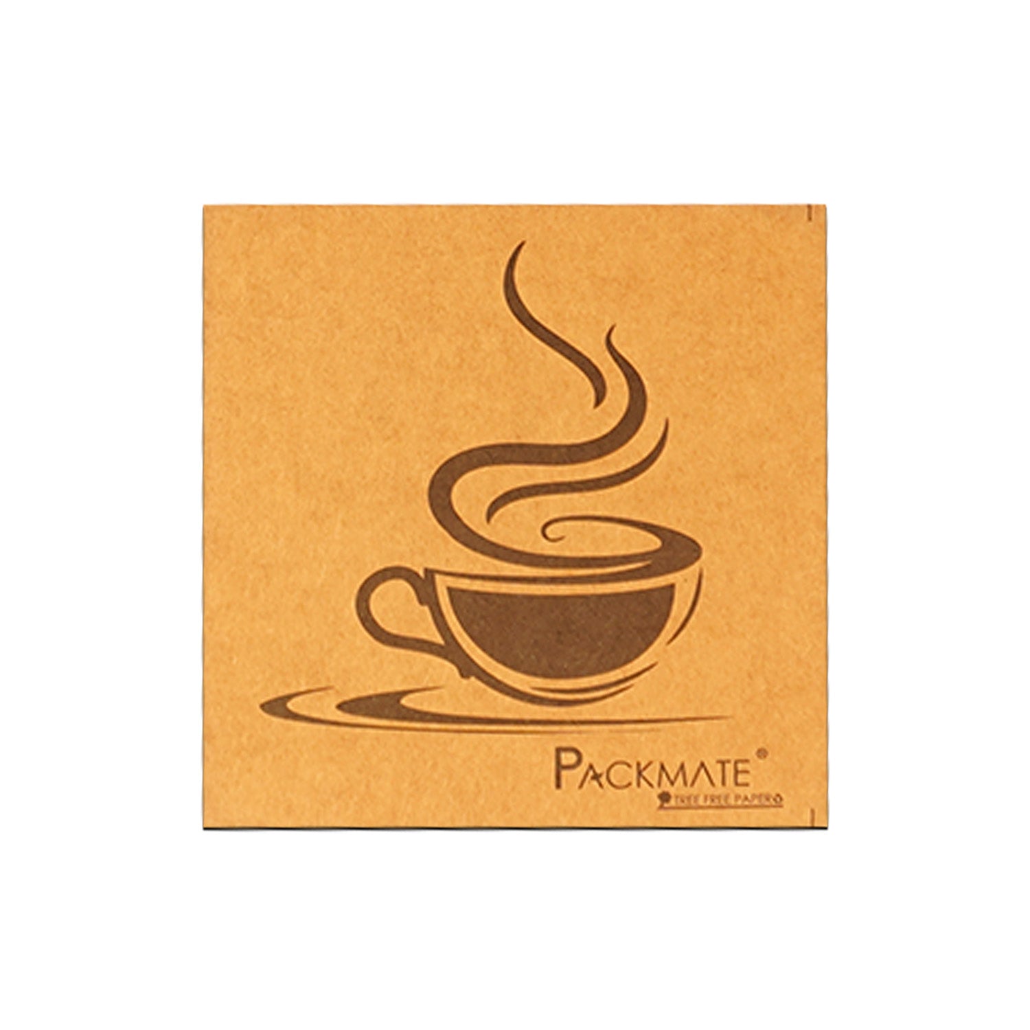 Packmate Coasters -Set of 4 (Pack of 2) Made From 100% Recycled Paper