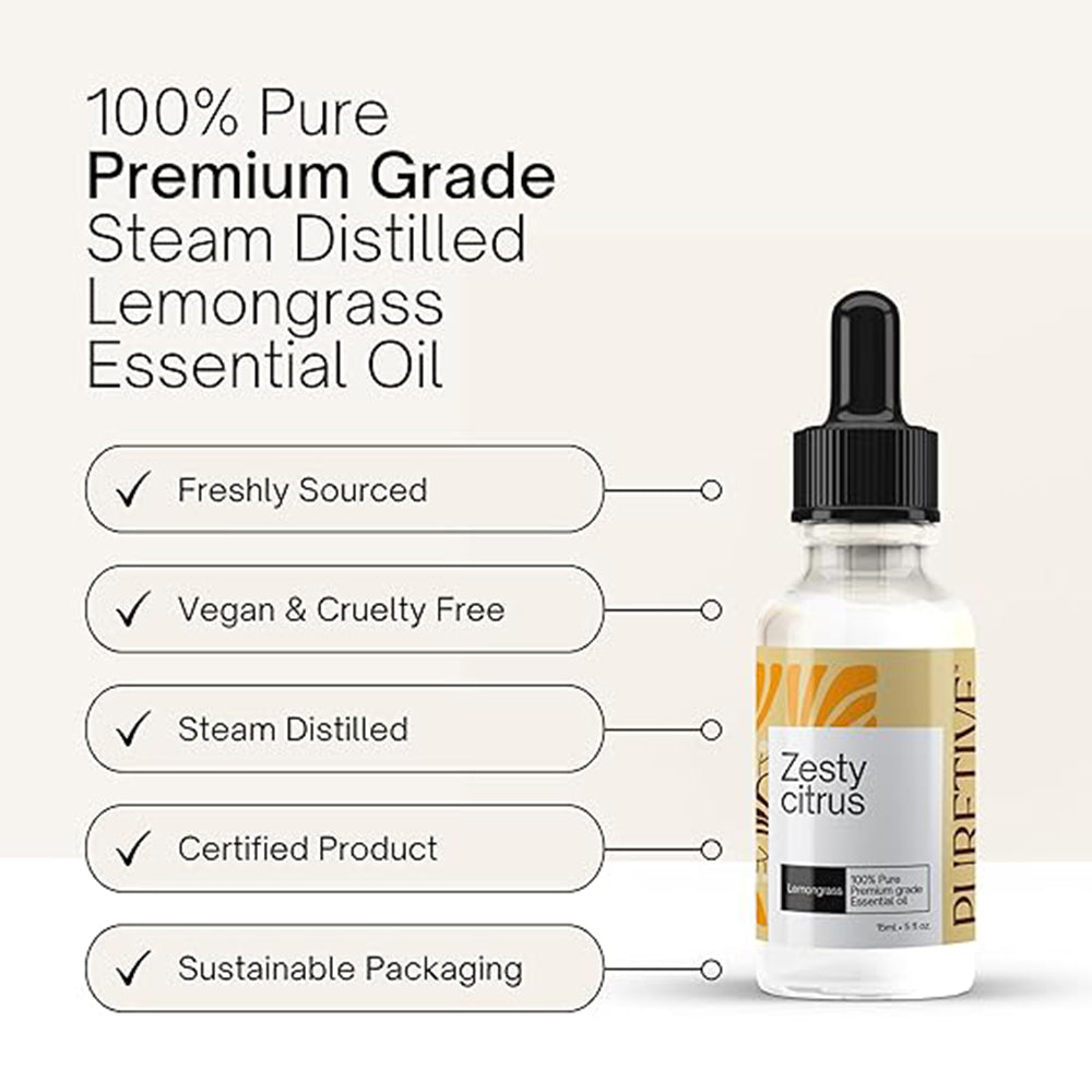 Puretive Botanics Zesty Citrus Essential oil