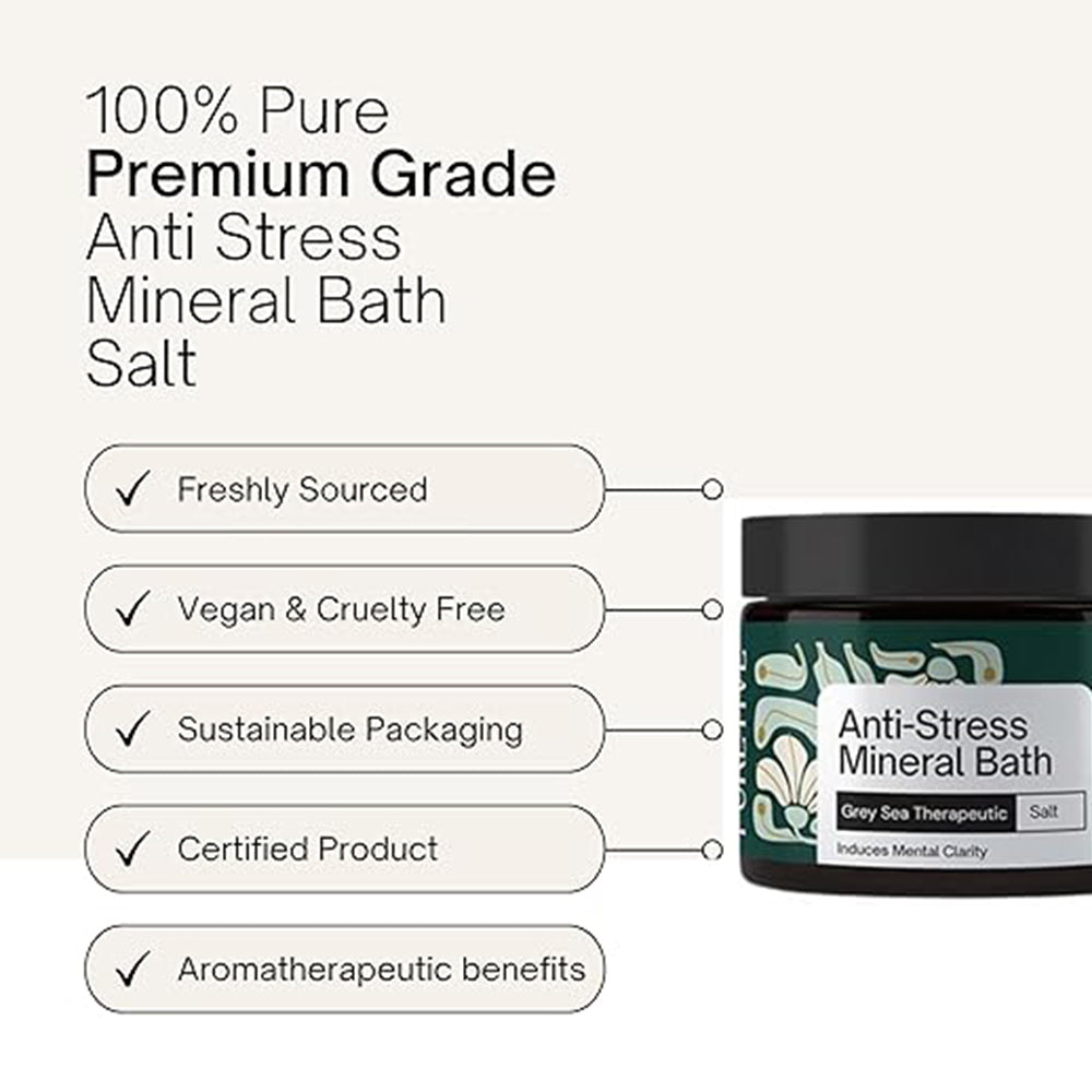 Puretive Botanics Stress Relief Mineral Bath - Therapeutic Salts