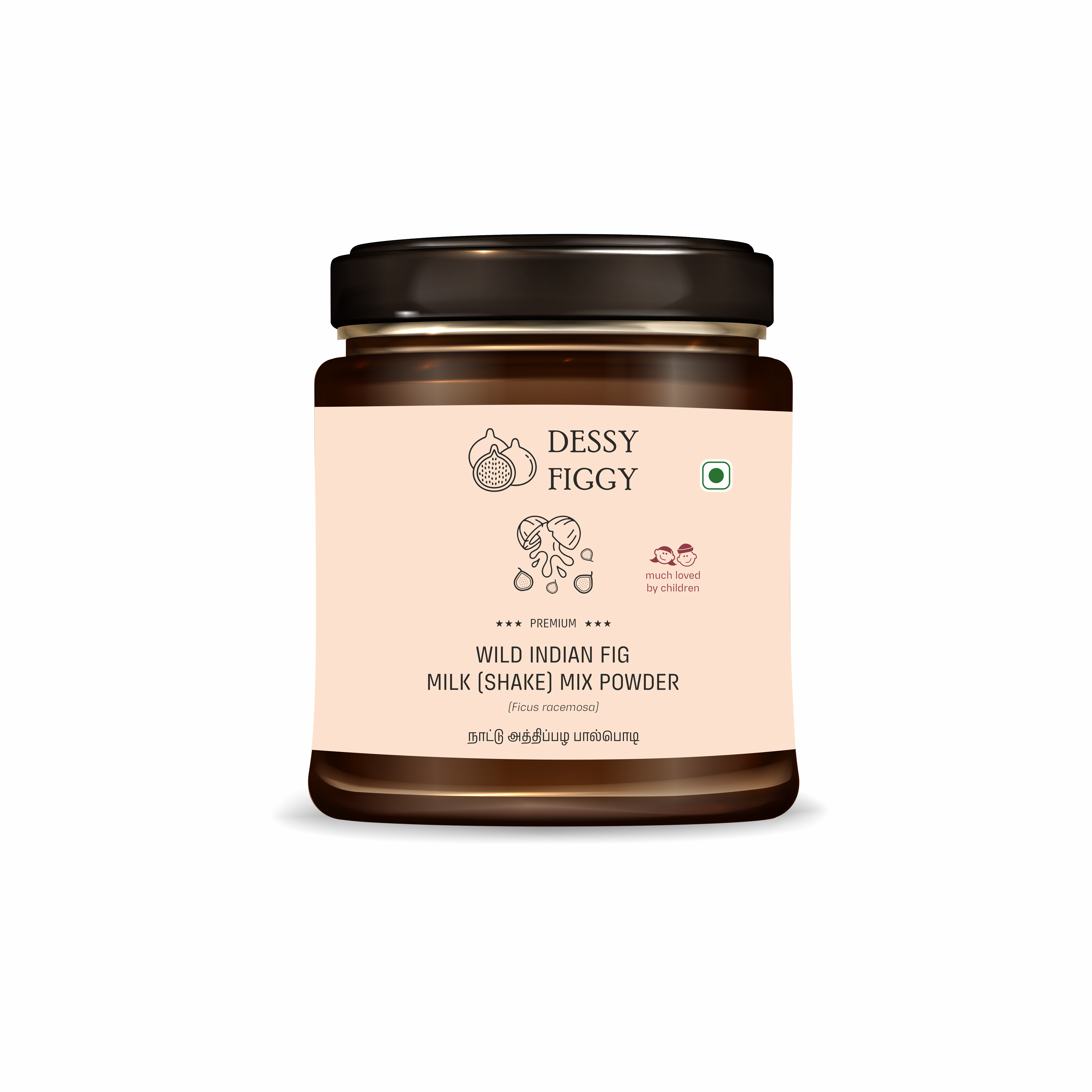 Dessy Figgy Premium Wild Indian Fig Milk (Shake) Mix Powder 250g