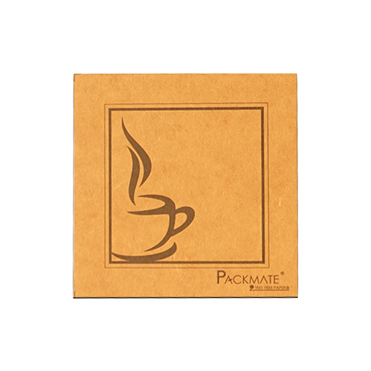 Packmate Coasters -Set of 4 (Pack of 2) Made From 100% Recycled Paper