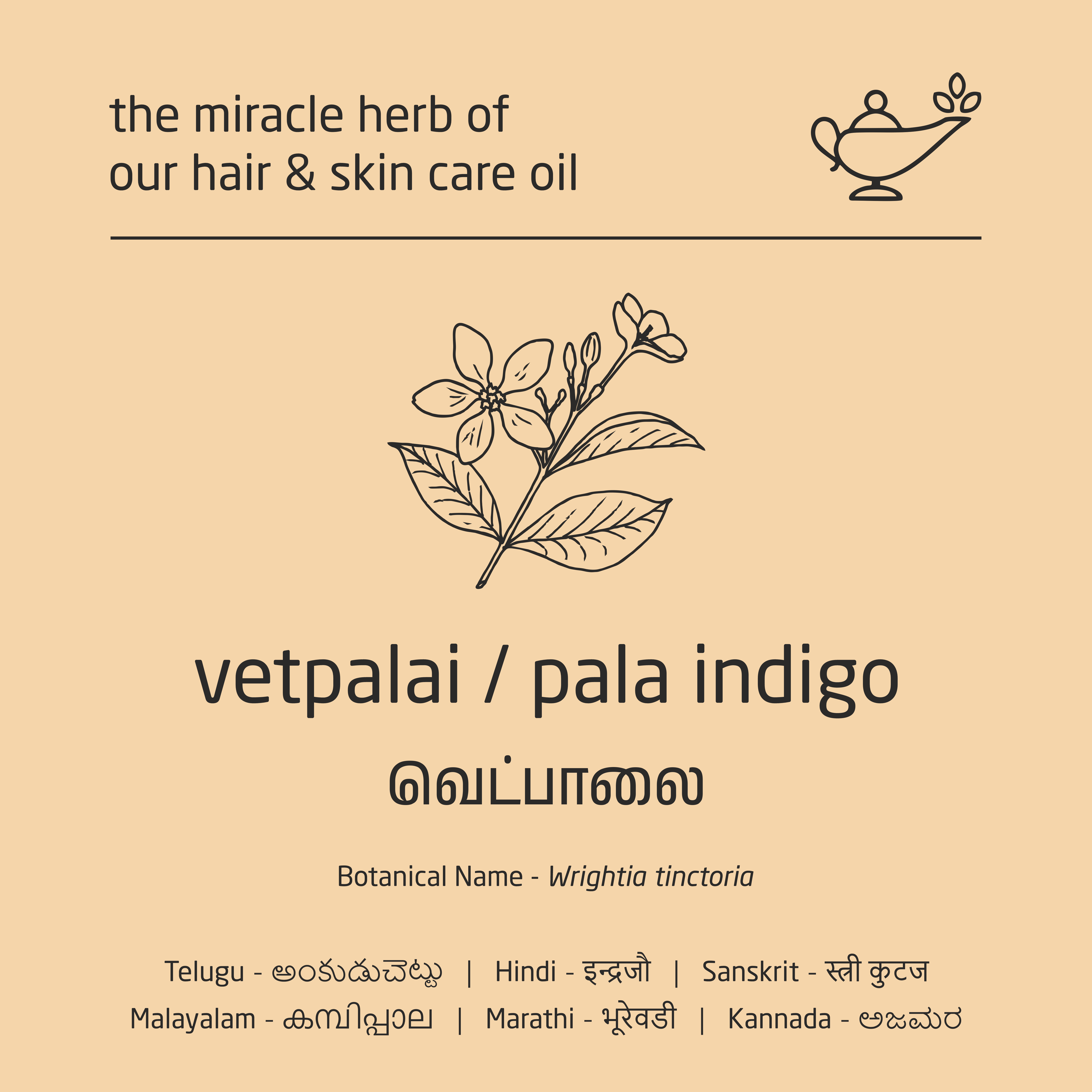 Feel Sattvic Premium Herbal Cold-Infused Hair & Skin Care Oil - 100ml