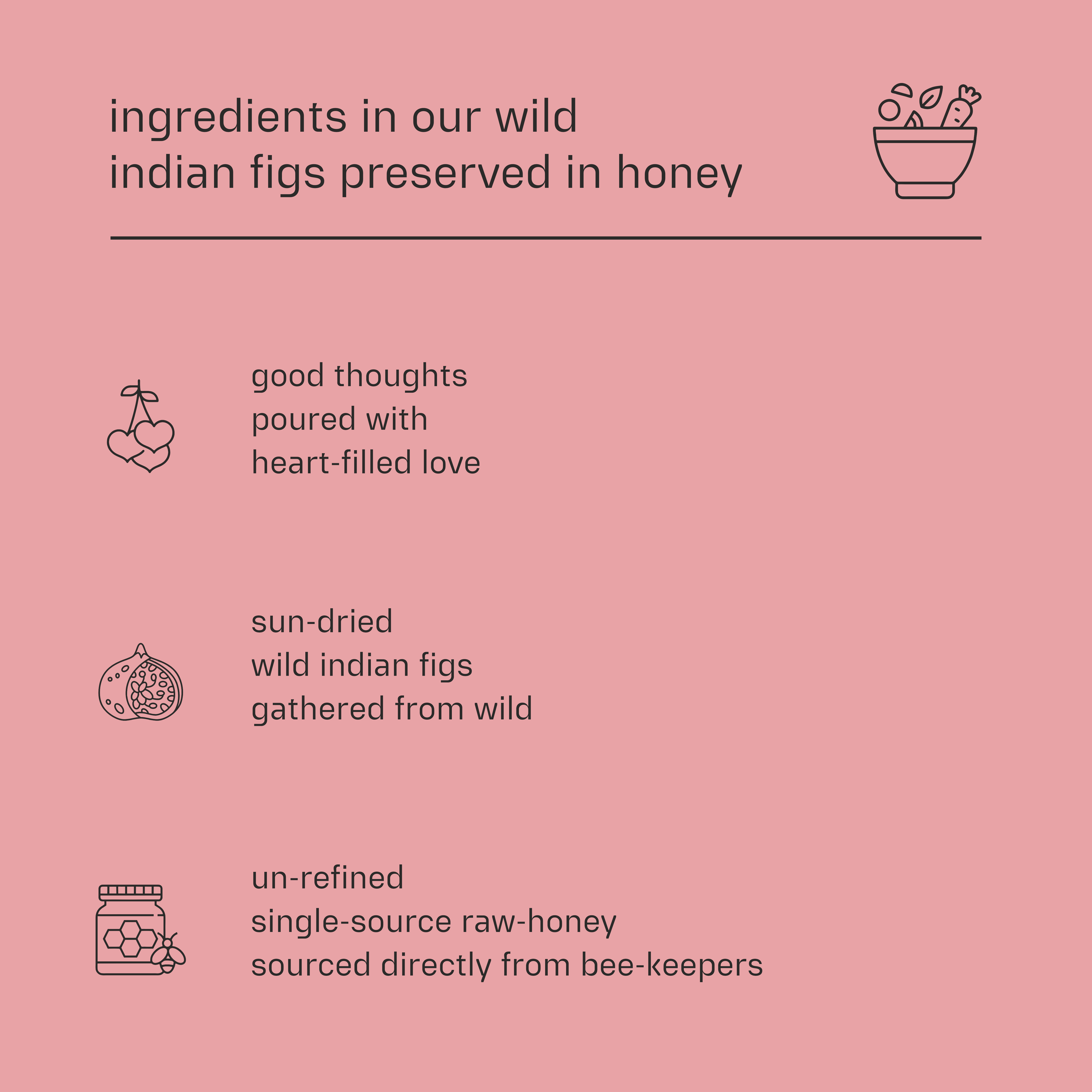 Dessy Figgy Premium Cold-Packed Wild Indian Figs Preserved in Honey 250g