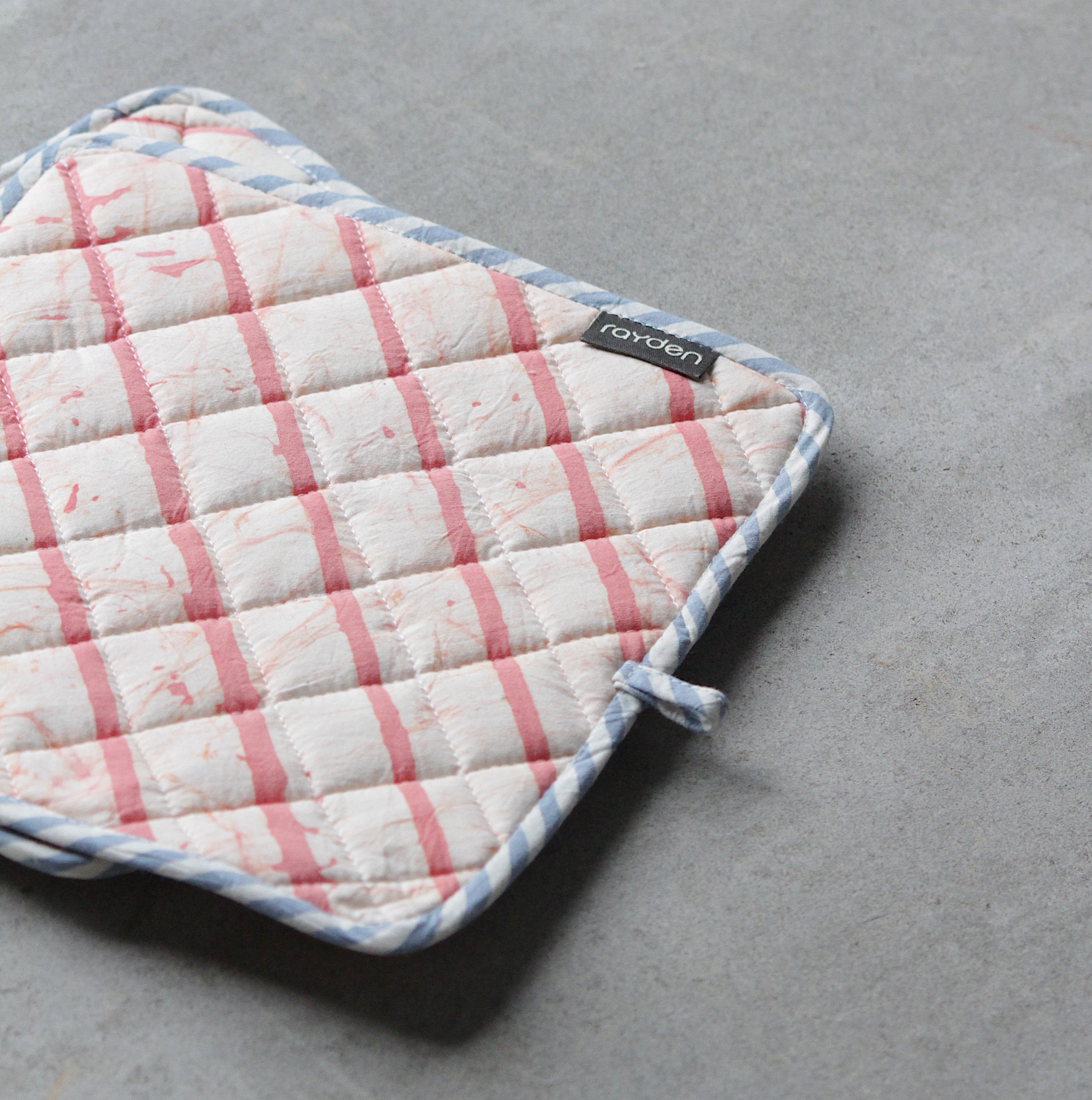 Rayden Basik Pop Pot Holder (Coral) (Set of 2)