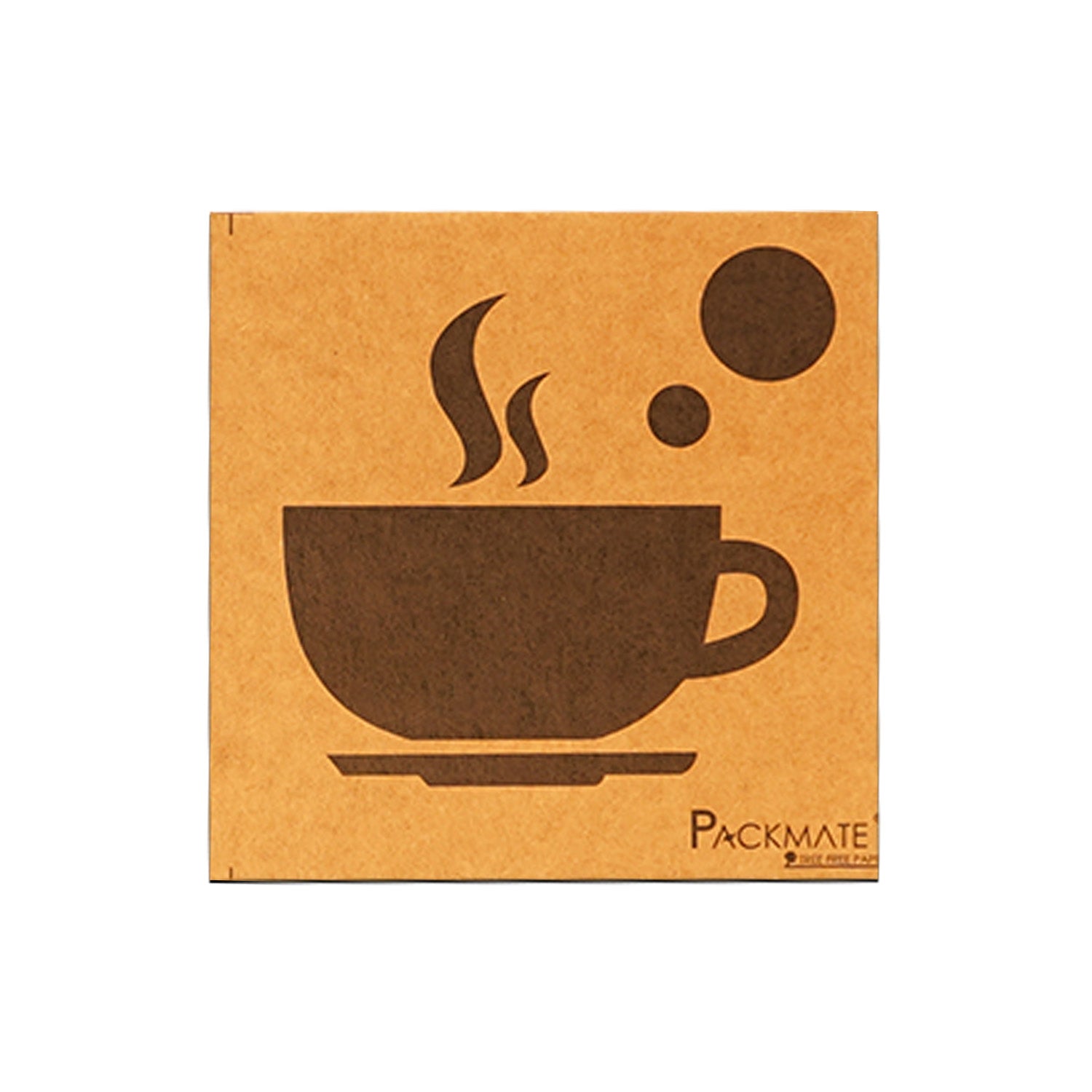 Packmate Coasters -Set of 4 (Pack of 2) Made From 100% Recycled Paper