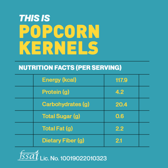 Zama Organics Popcorn Kernels 1.2Kg