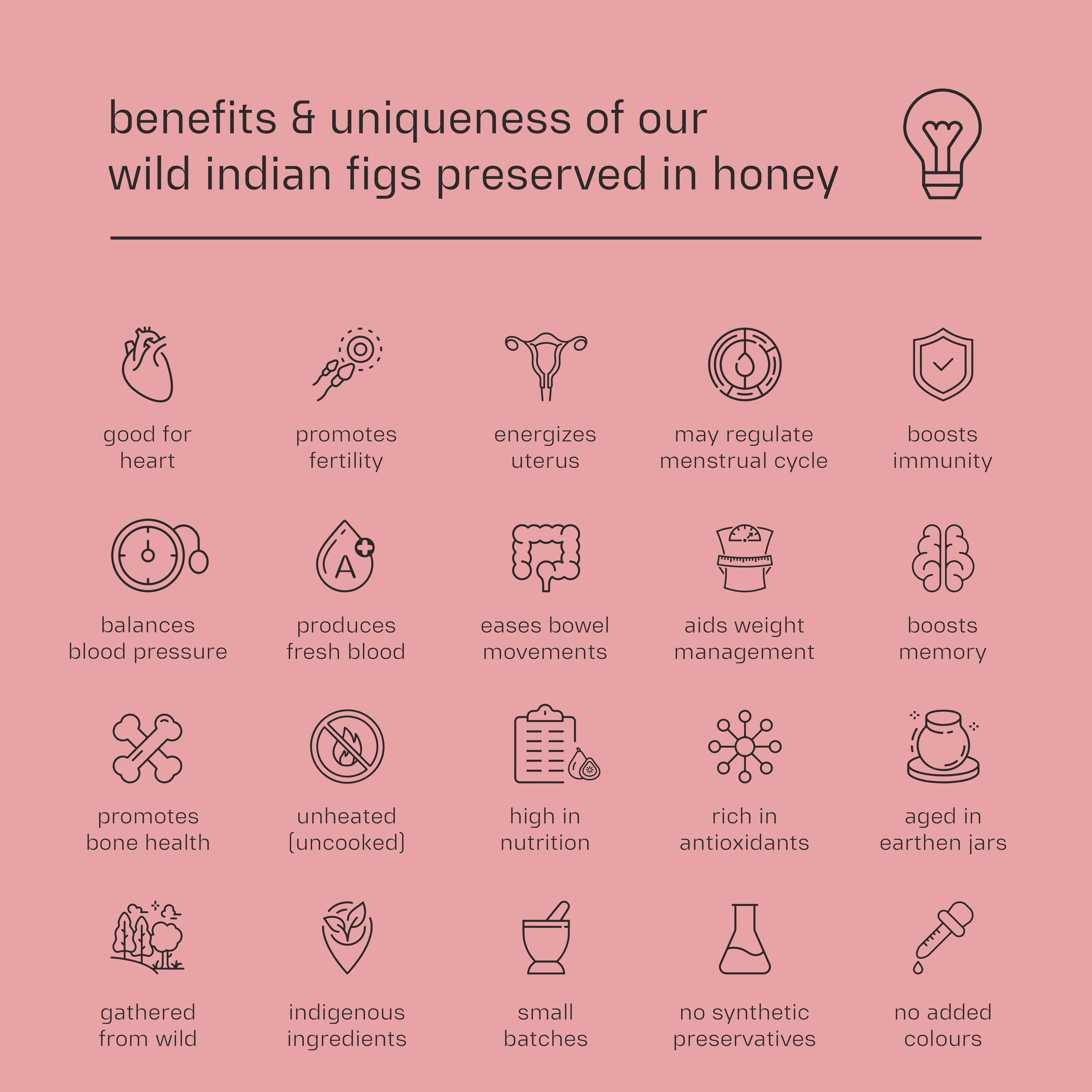 Dessy Figgy Premium Cold-Packed Wild Indian Figs Preserved in Honey 250g