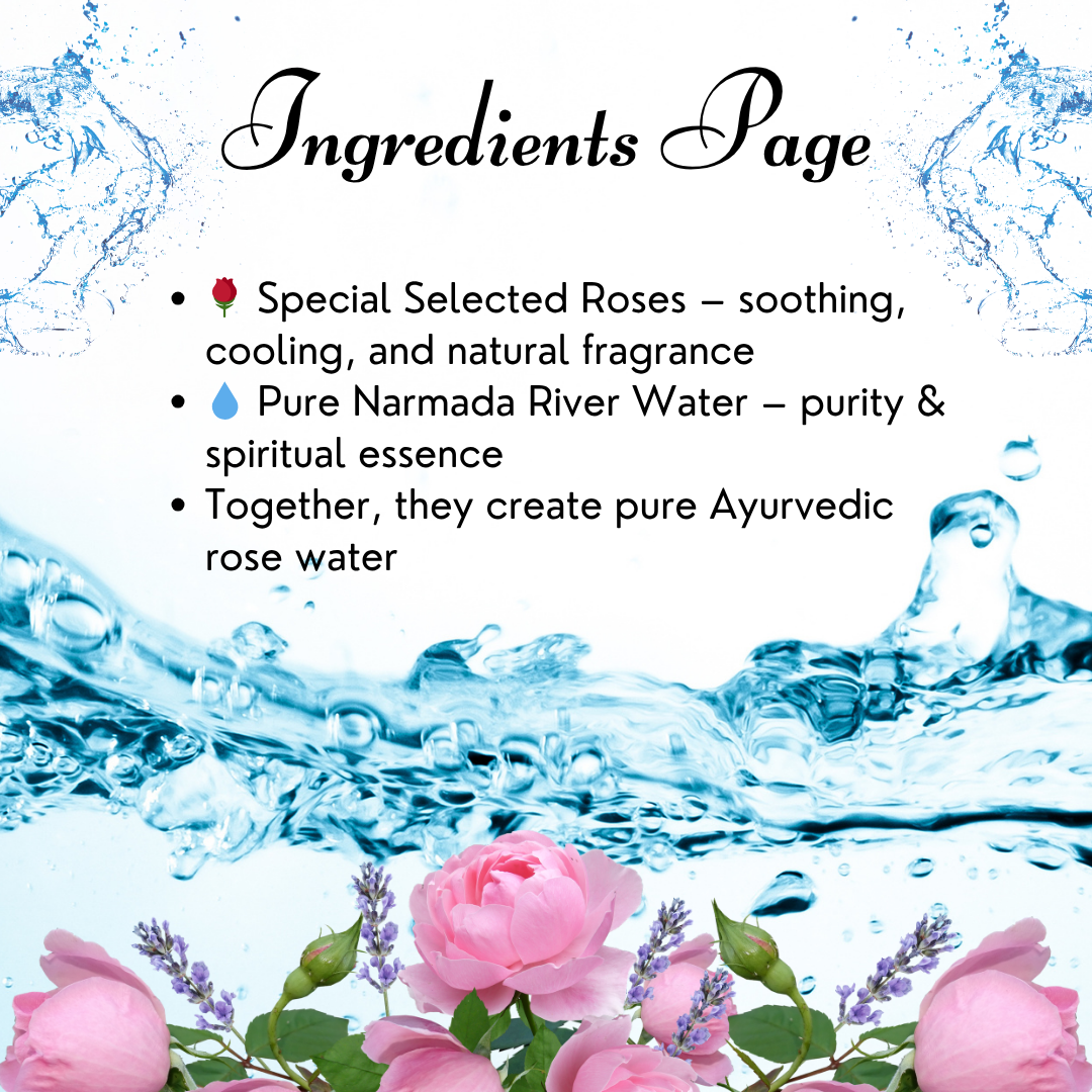 RootVeda Gulpari 100% Pure Rose Water 100 ml