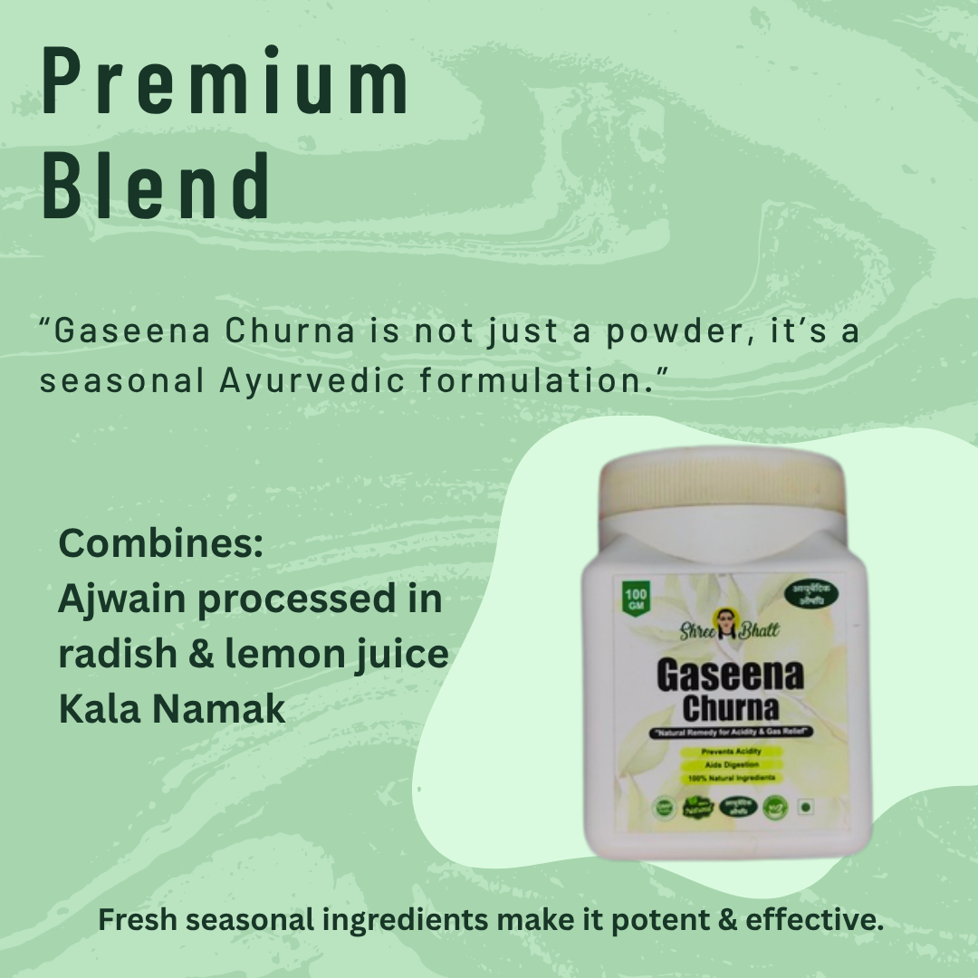 ShreeBhatt Gaseena Churna 100 Gm