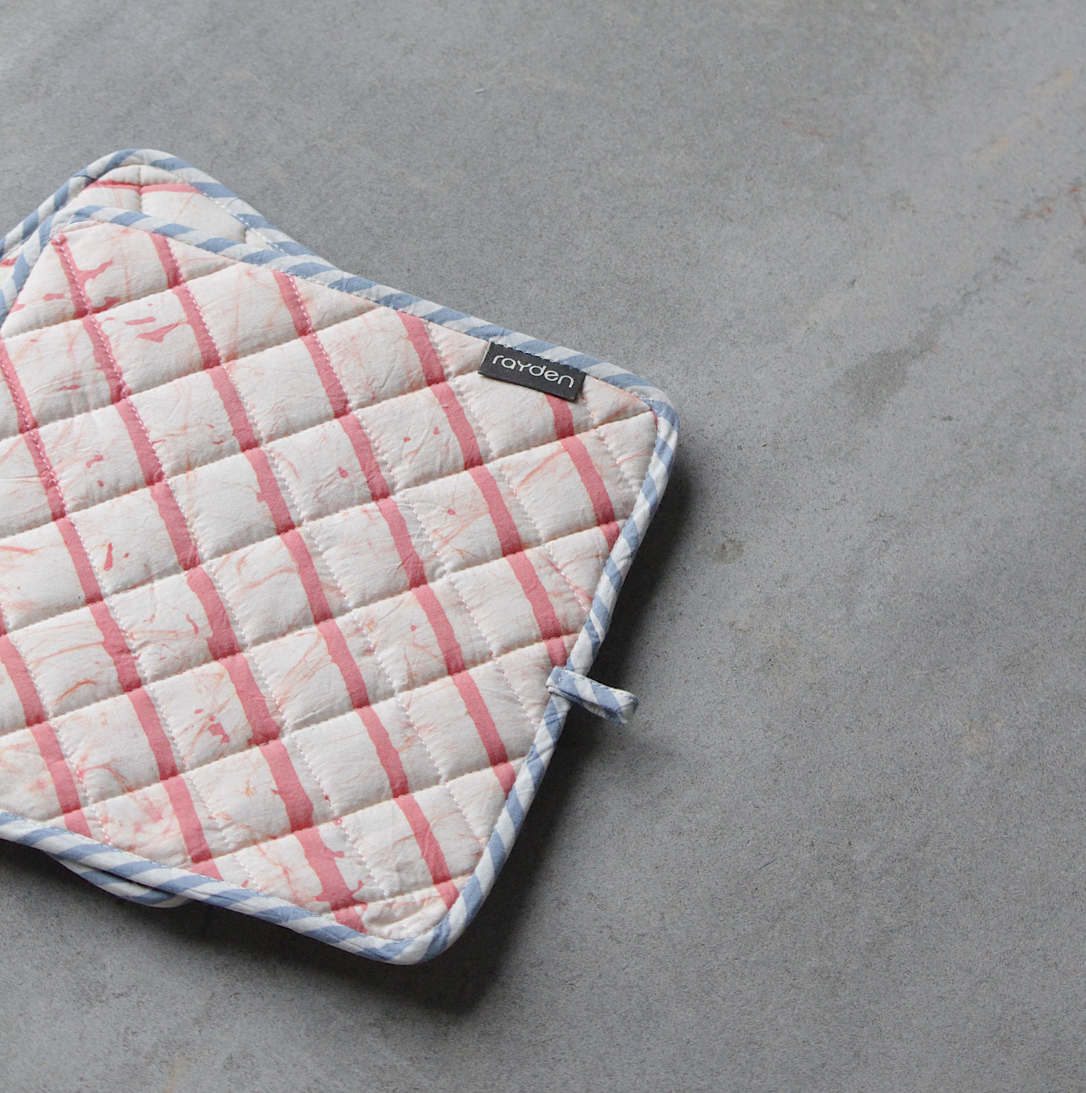 Rayden Basik Pop Pot Holder (Coral) (Set of 2)