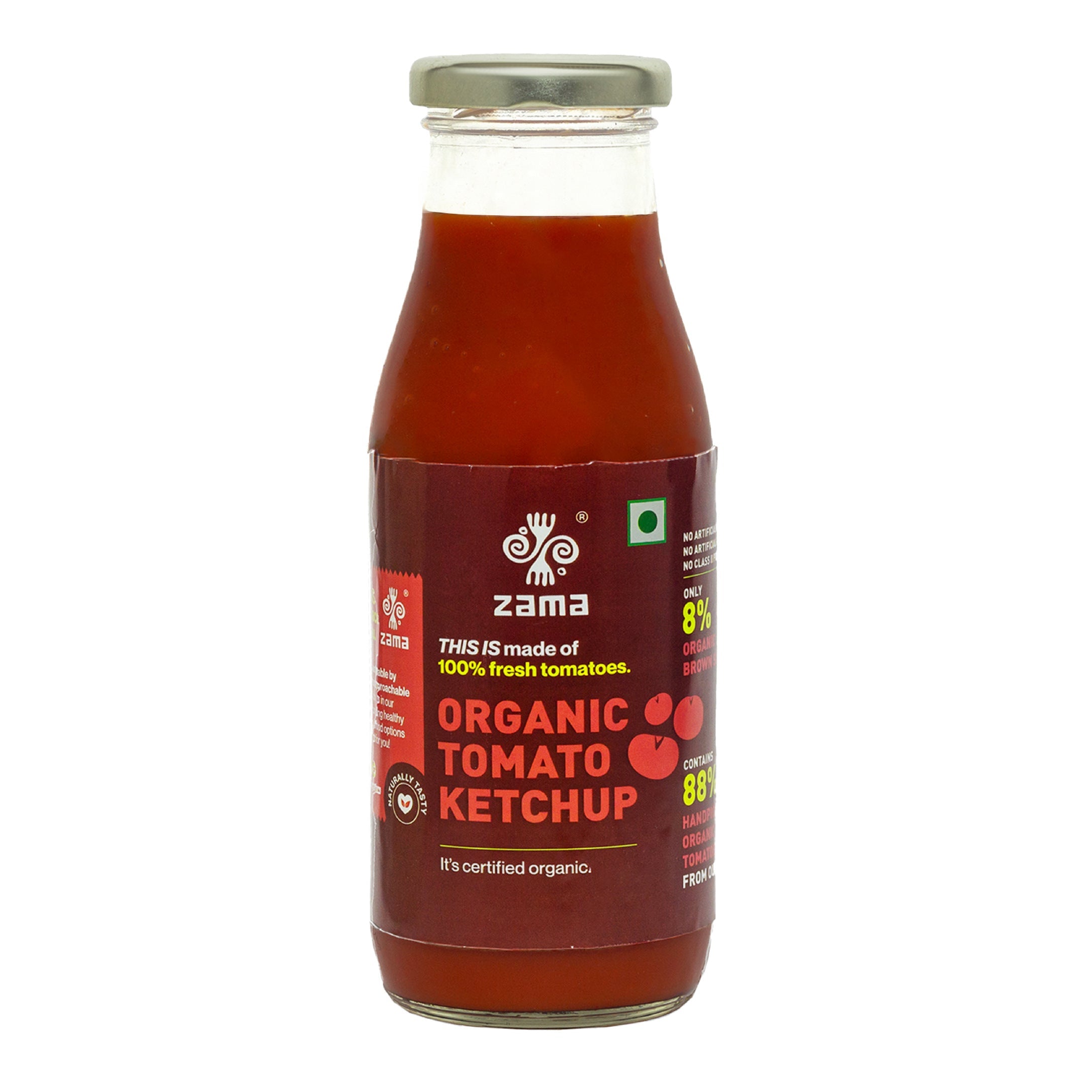 Zama Organics Organic Tomato Ketchup 300g