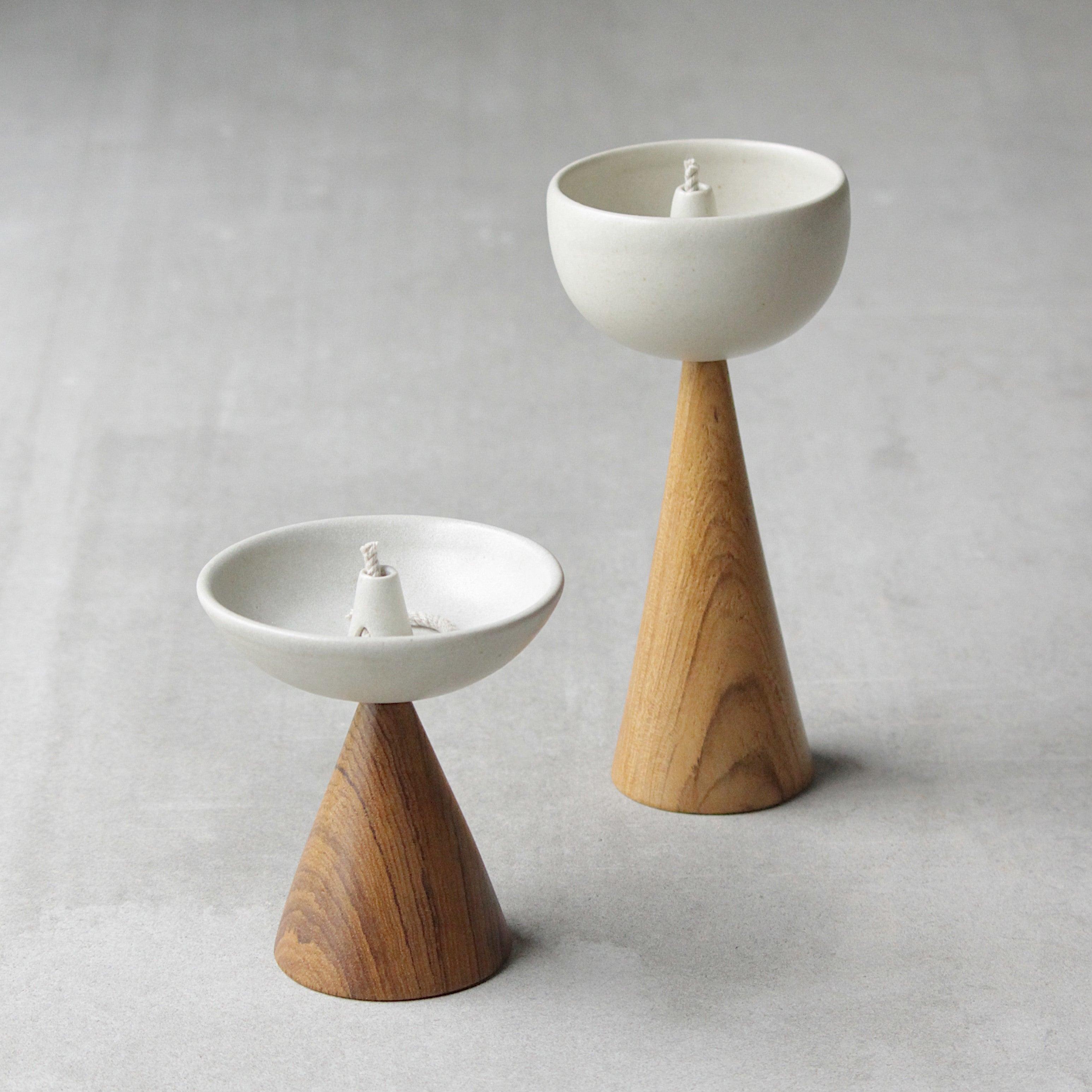 Rayden Urban Tweeter Oil Lamp Tall (White)