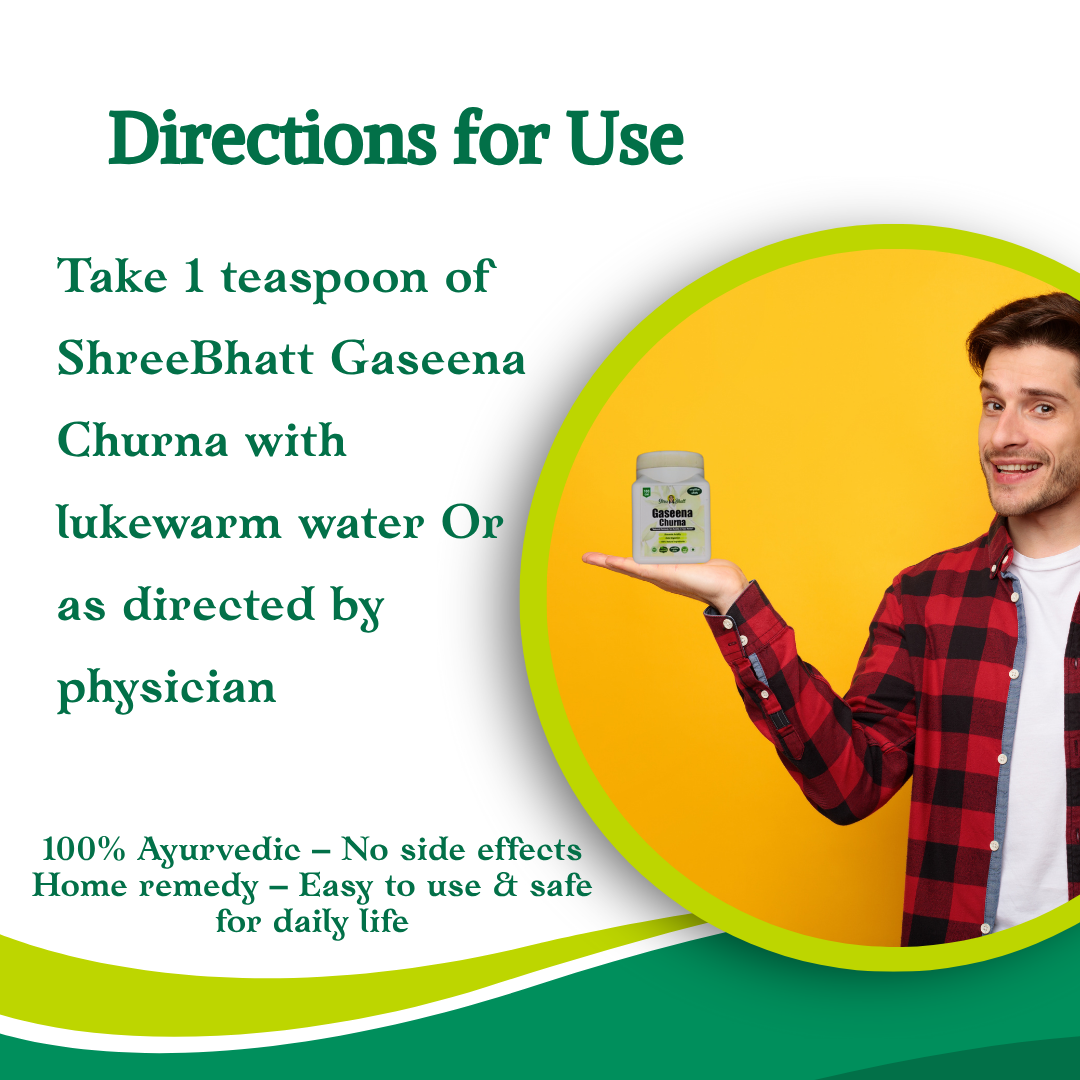 ShreeBhatt Gaseena Churna 100 Gm