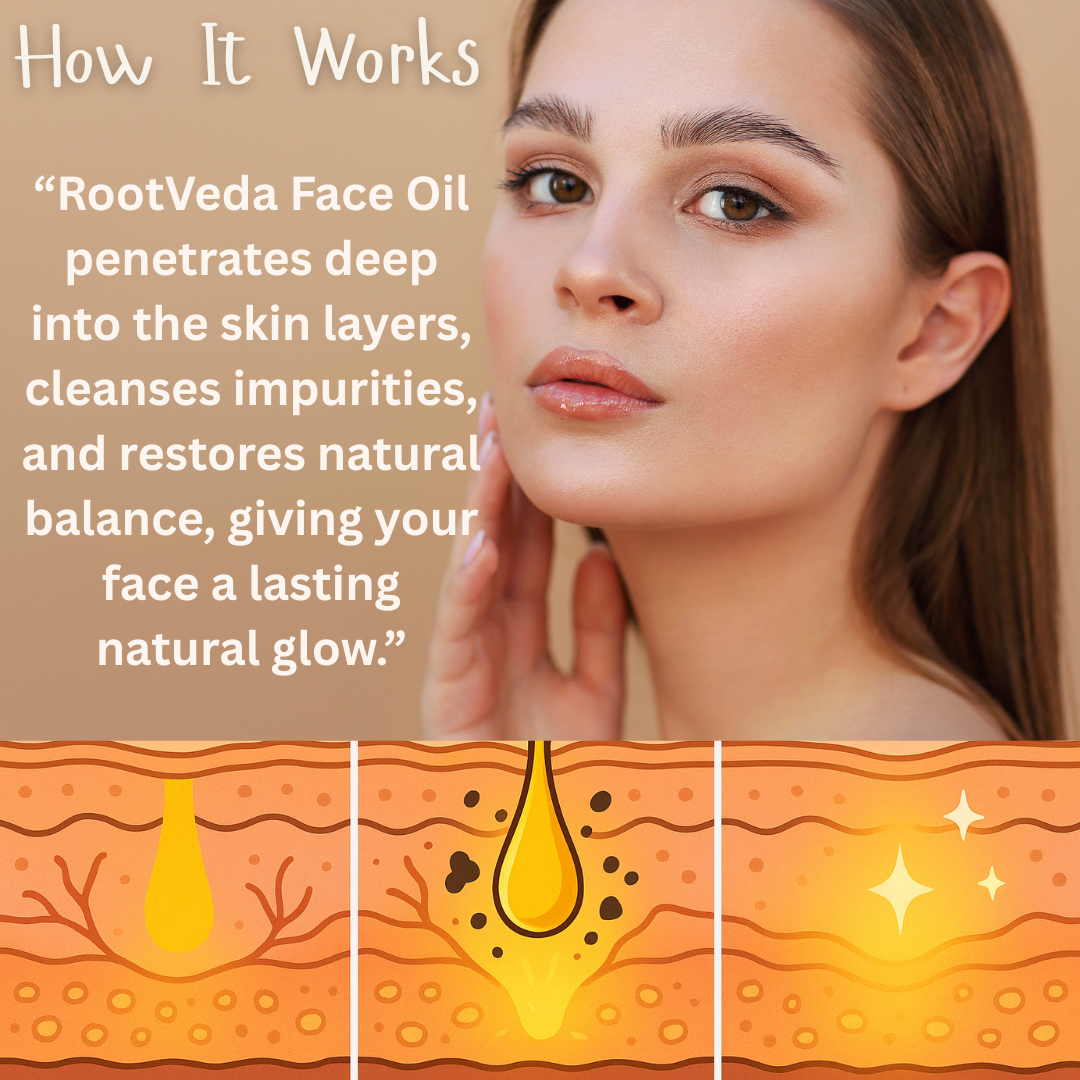 RootVeda Face Oil 30ML