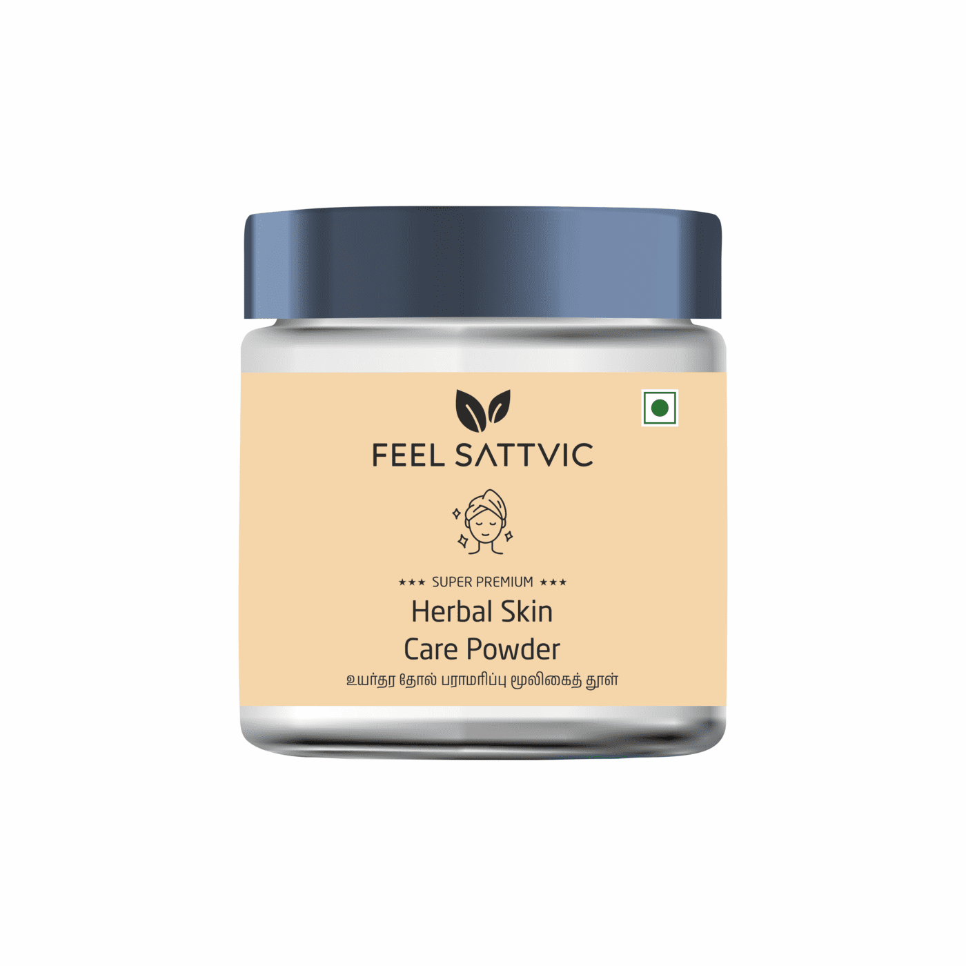 Feel Sattvic Super-Premium  Herbal Skin Care Powder - 100g