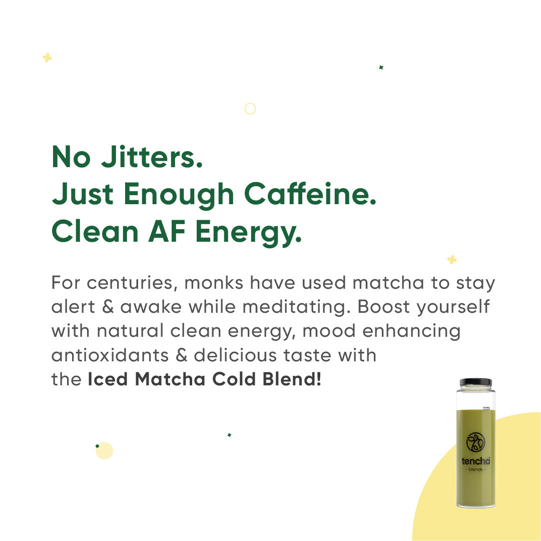 Tencha Iced Matcha Energy Drink | Pack of 30 Sachets