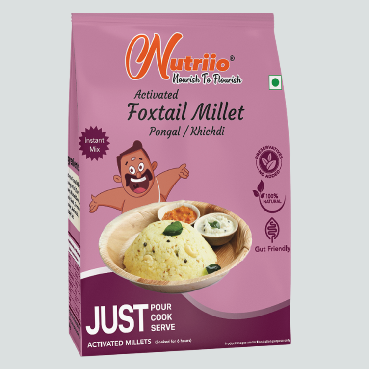 Nutriio Foxtail Millet Pongal/Khichidi Mix