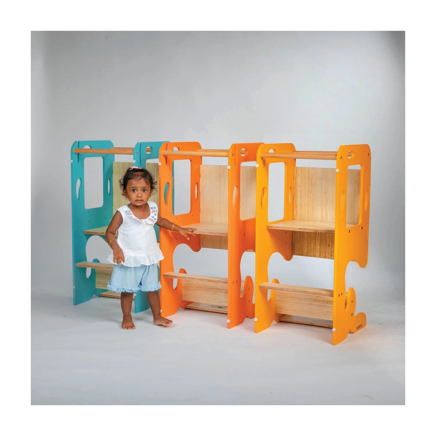 Woodbee Toys Kitchen Helper and Activity Table