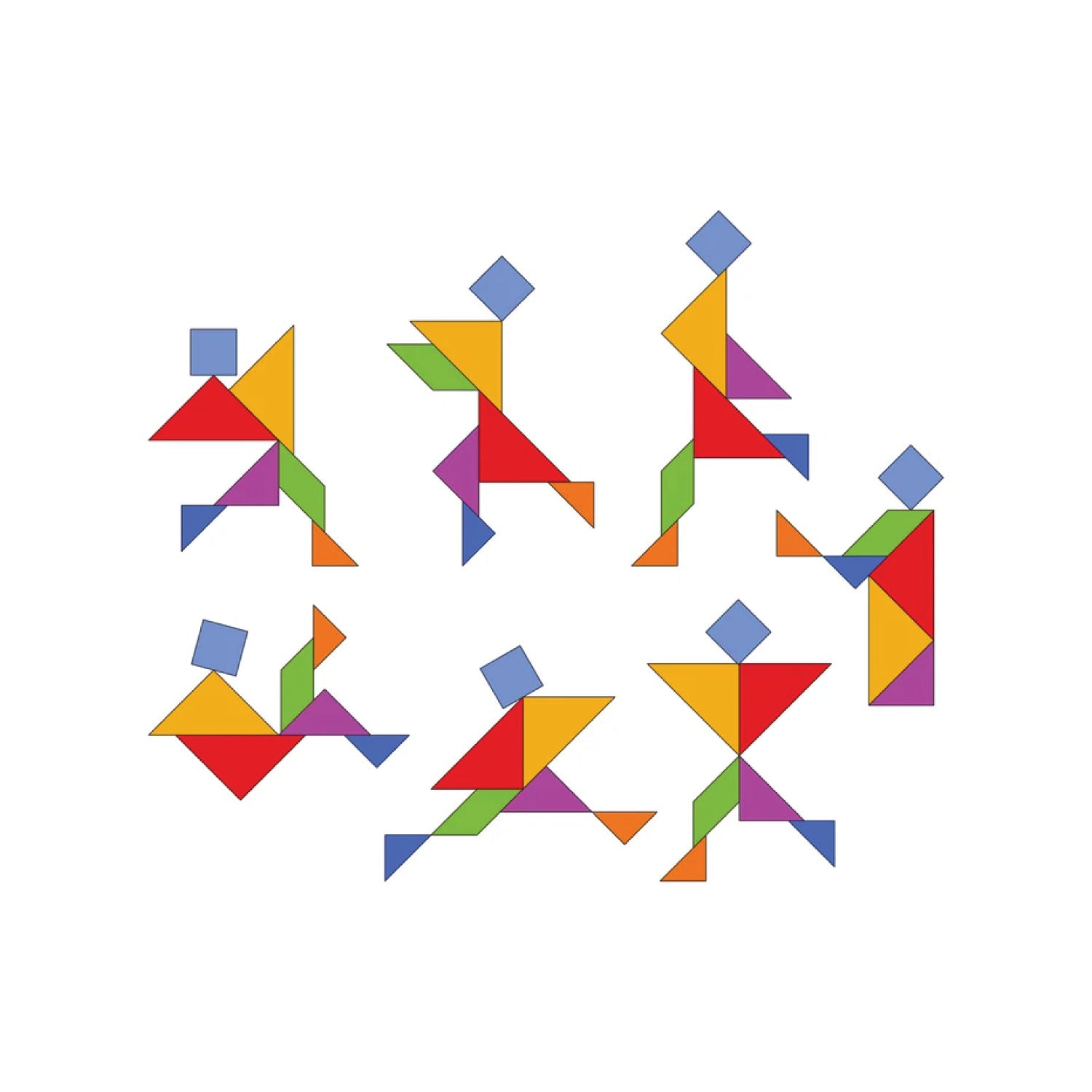 Woodbee Toys Tangram Puzzle