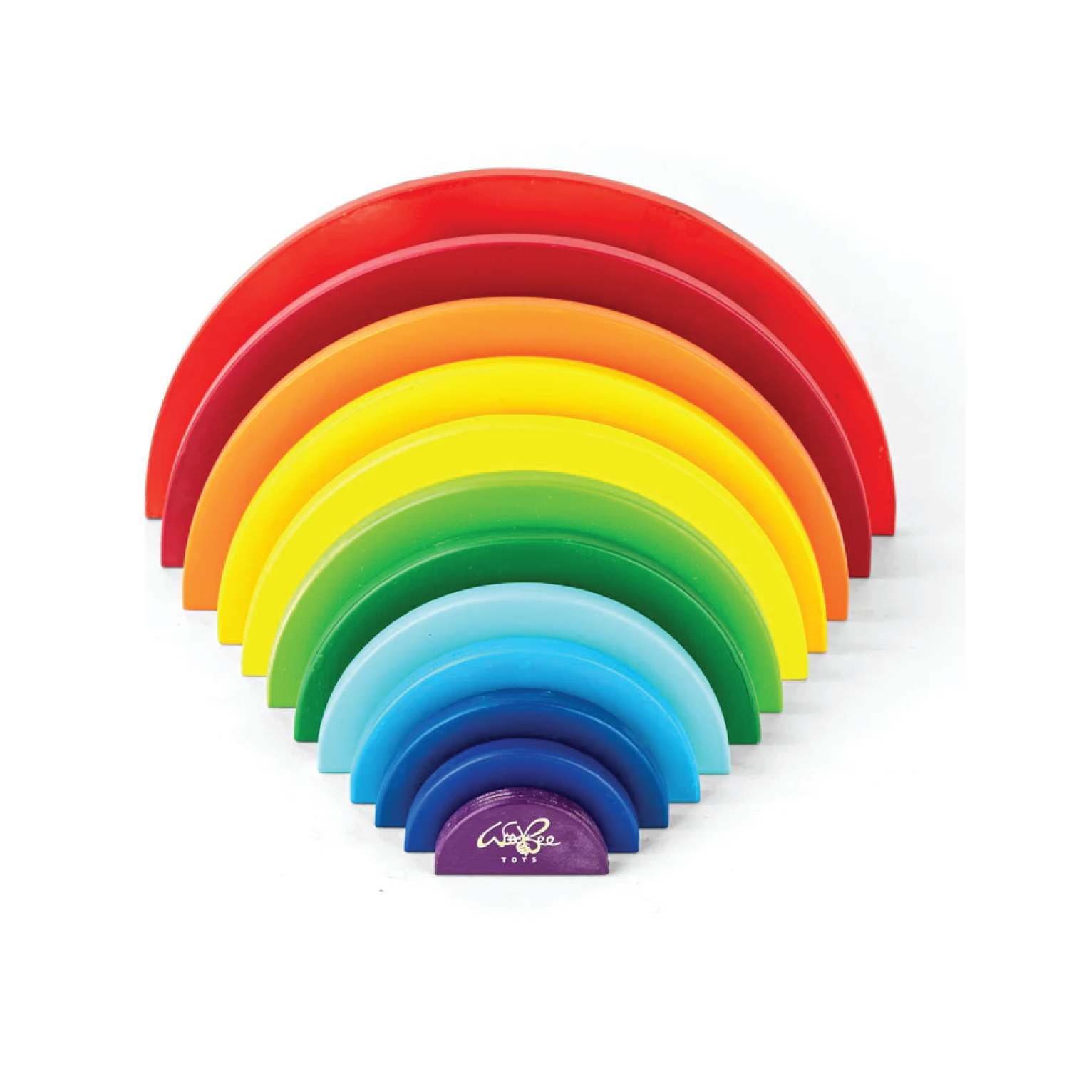 Woodbee Toys Rainbow Semi-Circle (12 pieces)