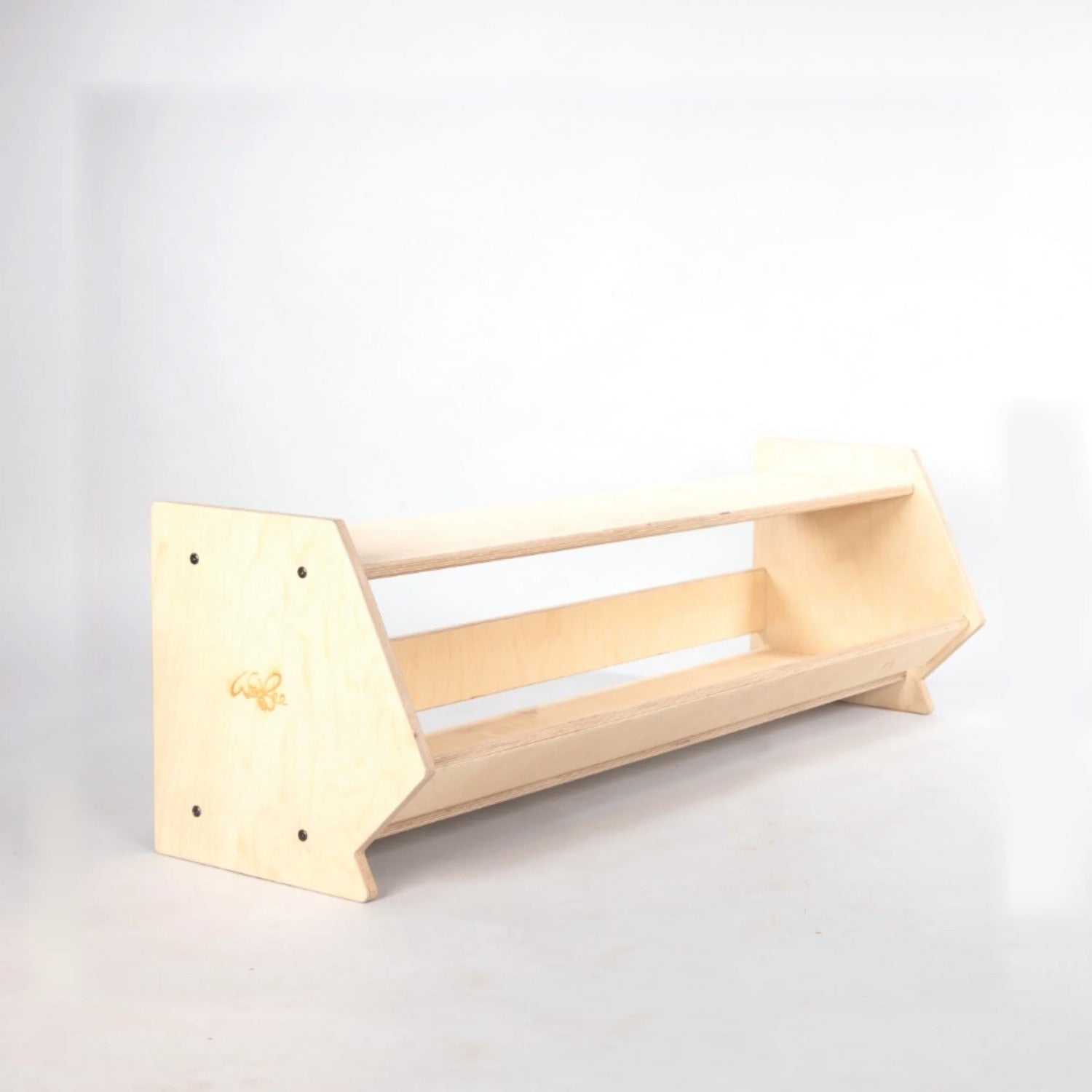 Woodbee Toys Montessori Low Shelf