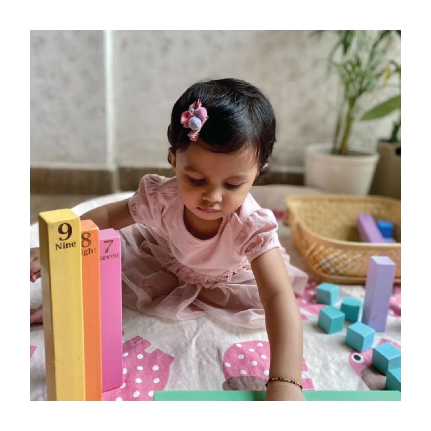 Woodbee Toys Math Rod