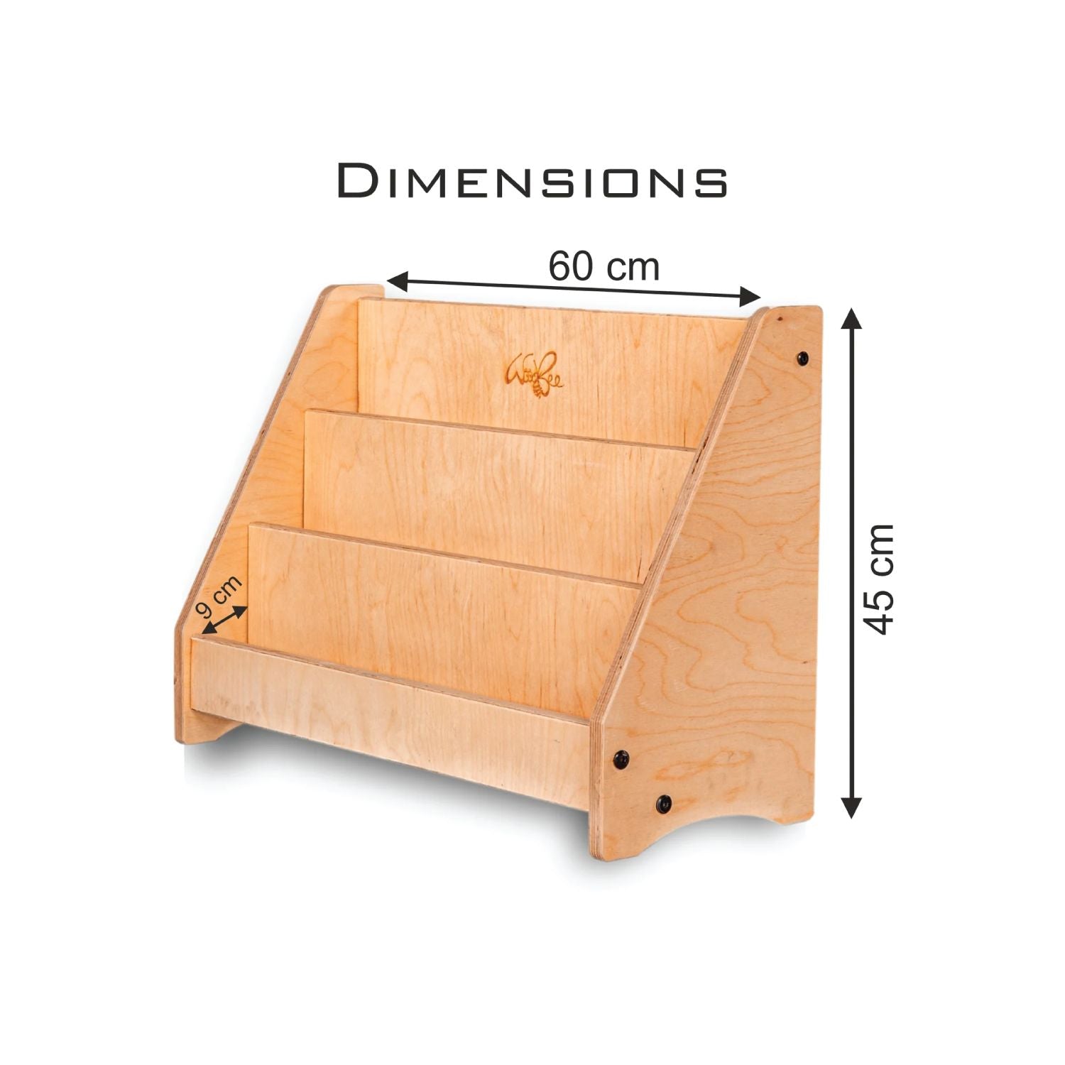 Woodbee Toys Book Shelf