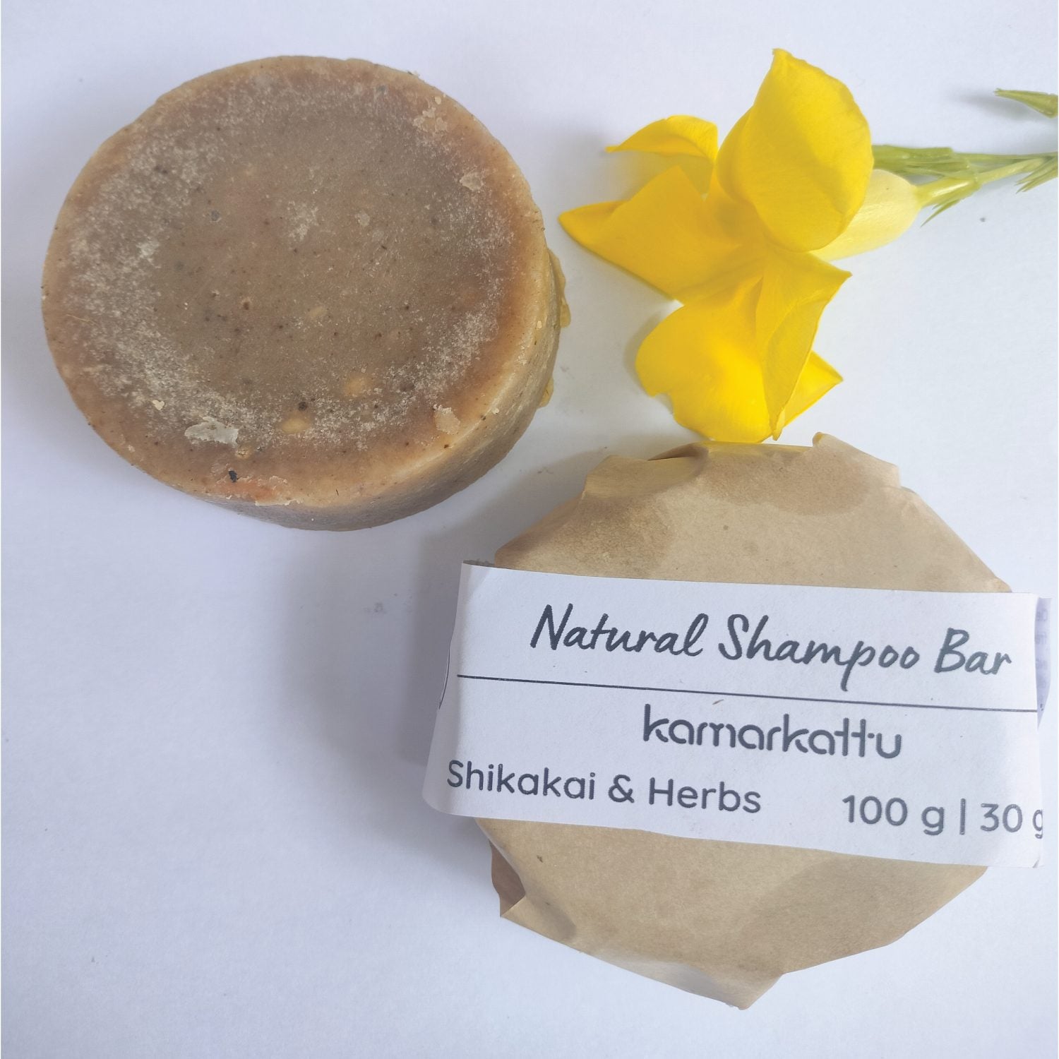 Kamarkattu Ecostore Natural Shampoo Bar: Shikakai & Herbs - Pack of 6