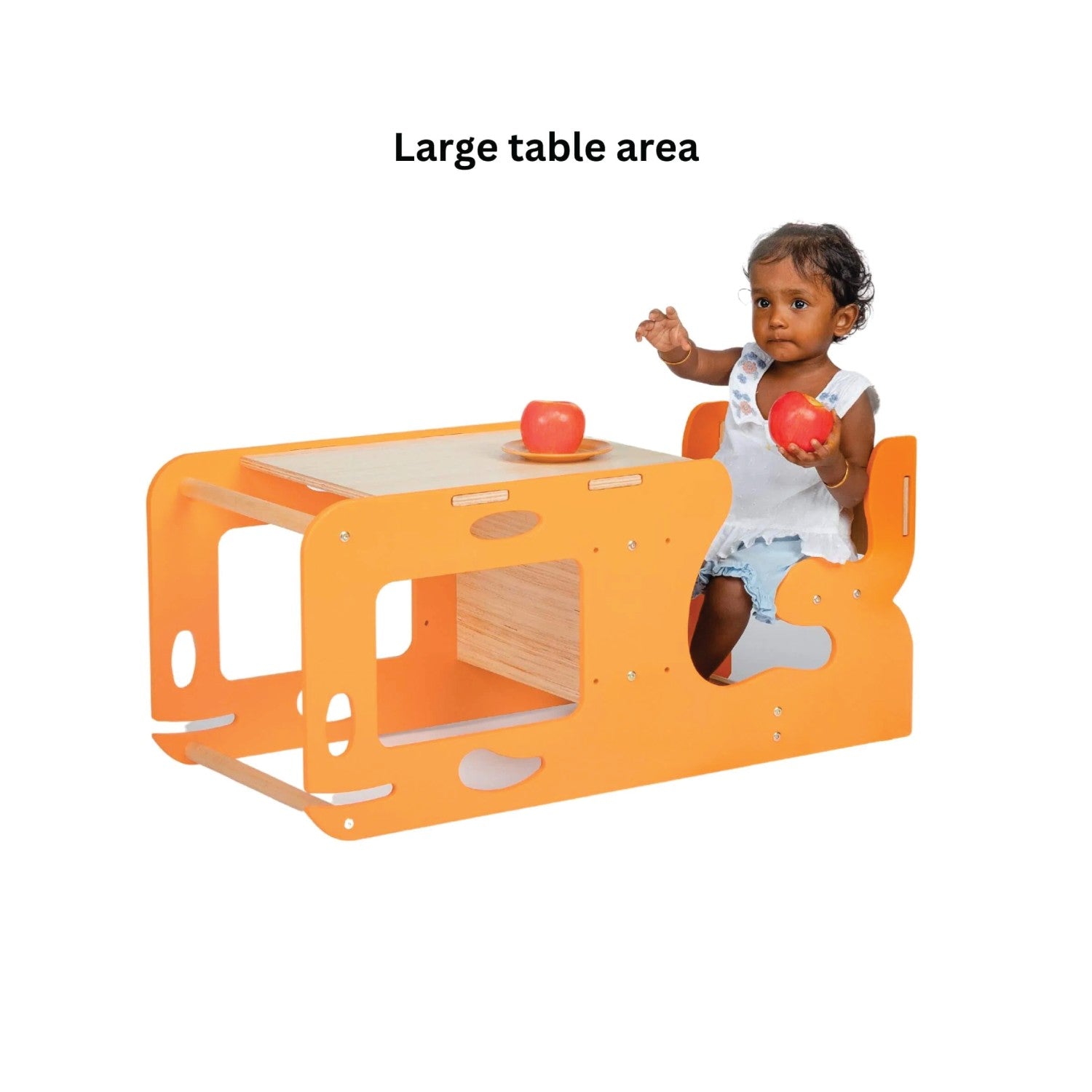 Woodbee Toys Kitchen Helper and Activity Table