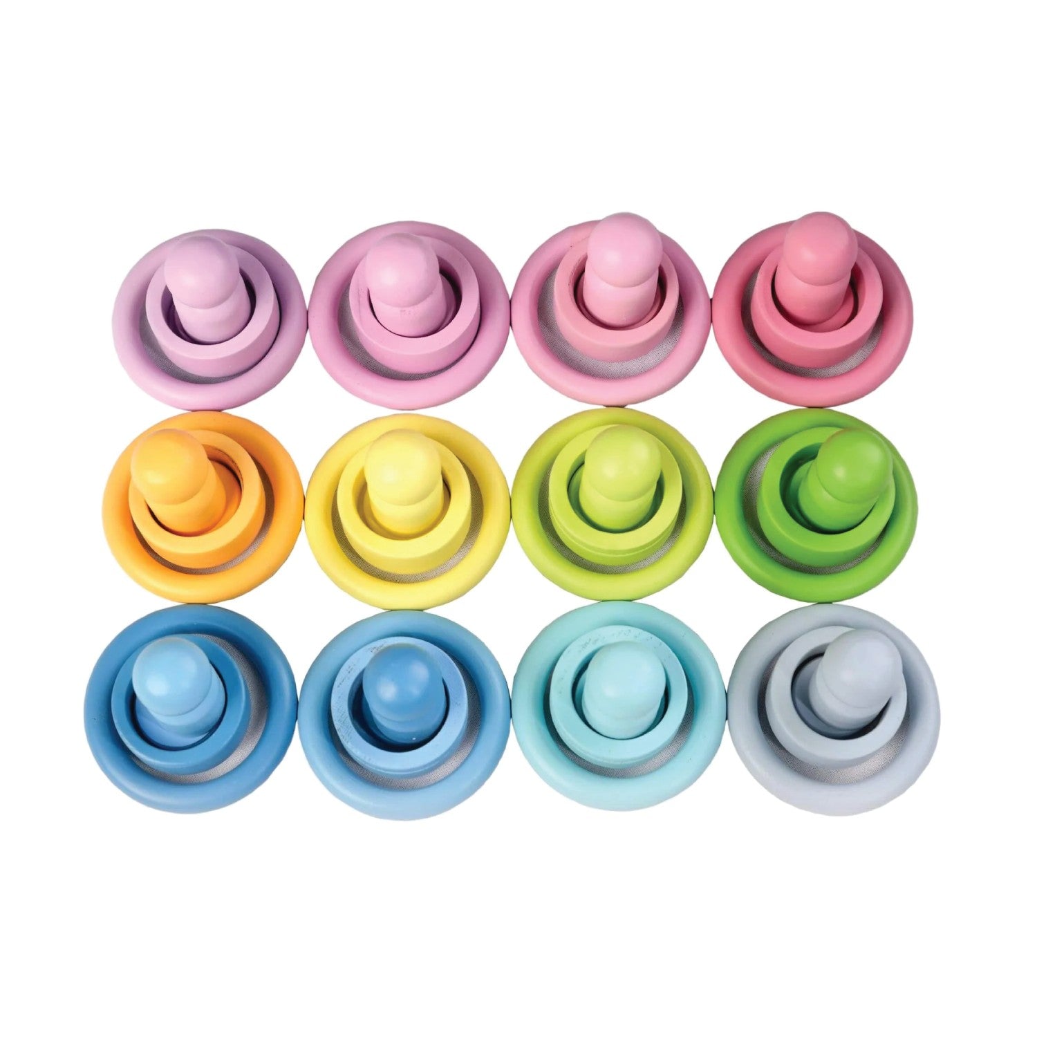 Woodbee Toys Pegs and Cups (Open ended toy set)