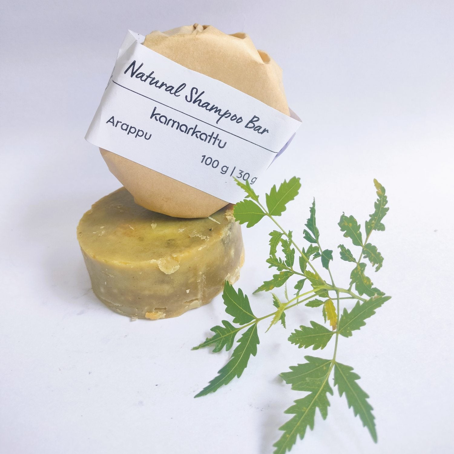 Kamarkattu Ecostore Natural Shampoo Bar: Arappu - Pack of 6
