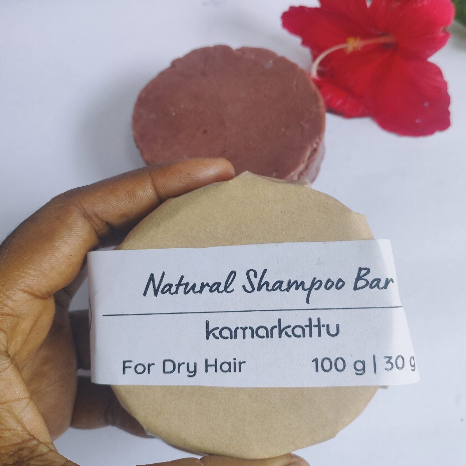 Kamarkattu Ecostore Natural Shampoo Bar: For Dry Hair - Pack of 2