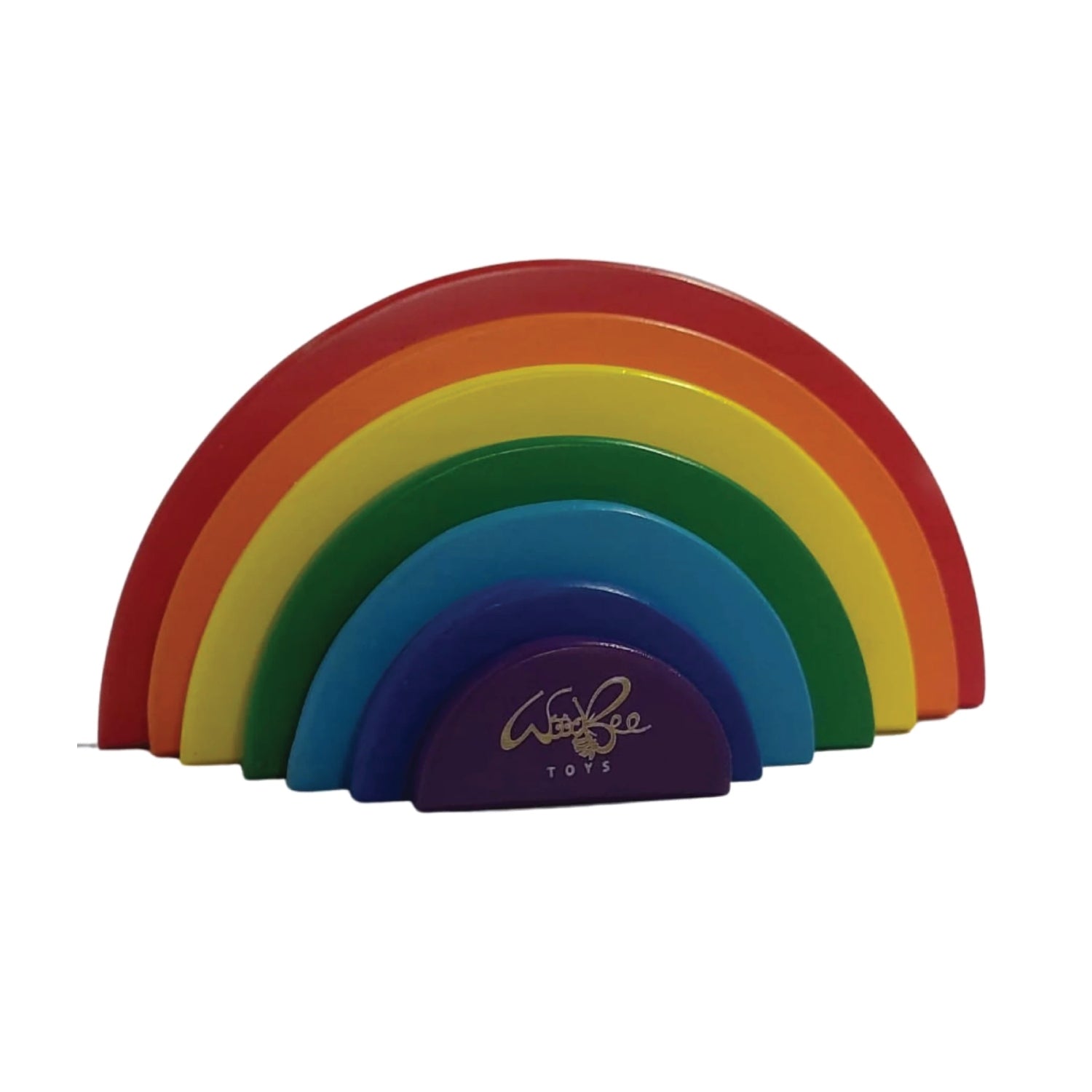 Woodbee Toys Rainbow Semi-Circle (7 pieces)