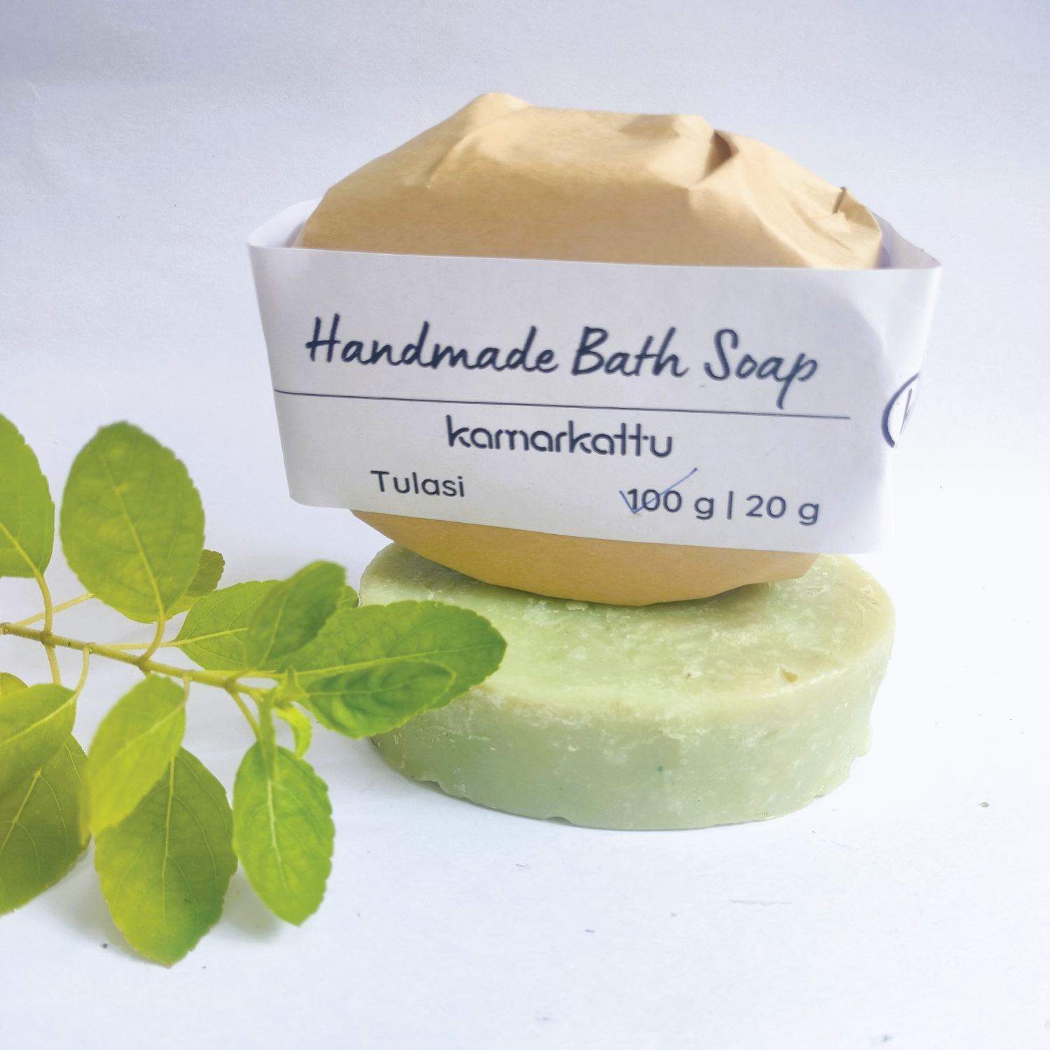 Kamarkattu Ecostore Handmade Bath Soap: Tulasi