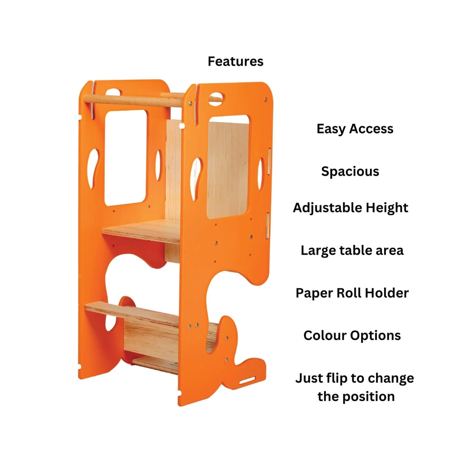 Woodbee Toys Kitchen Helper and Activity Table