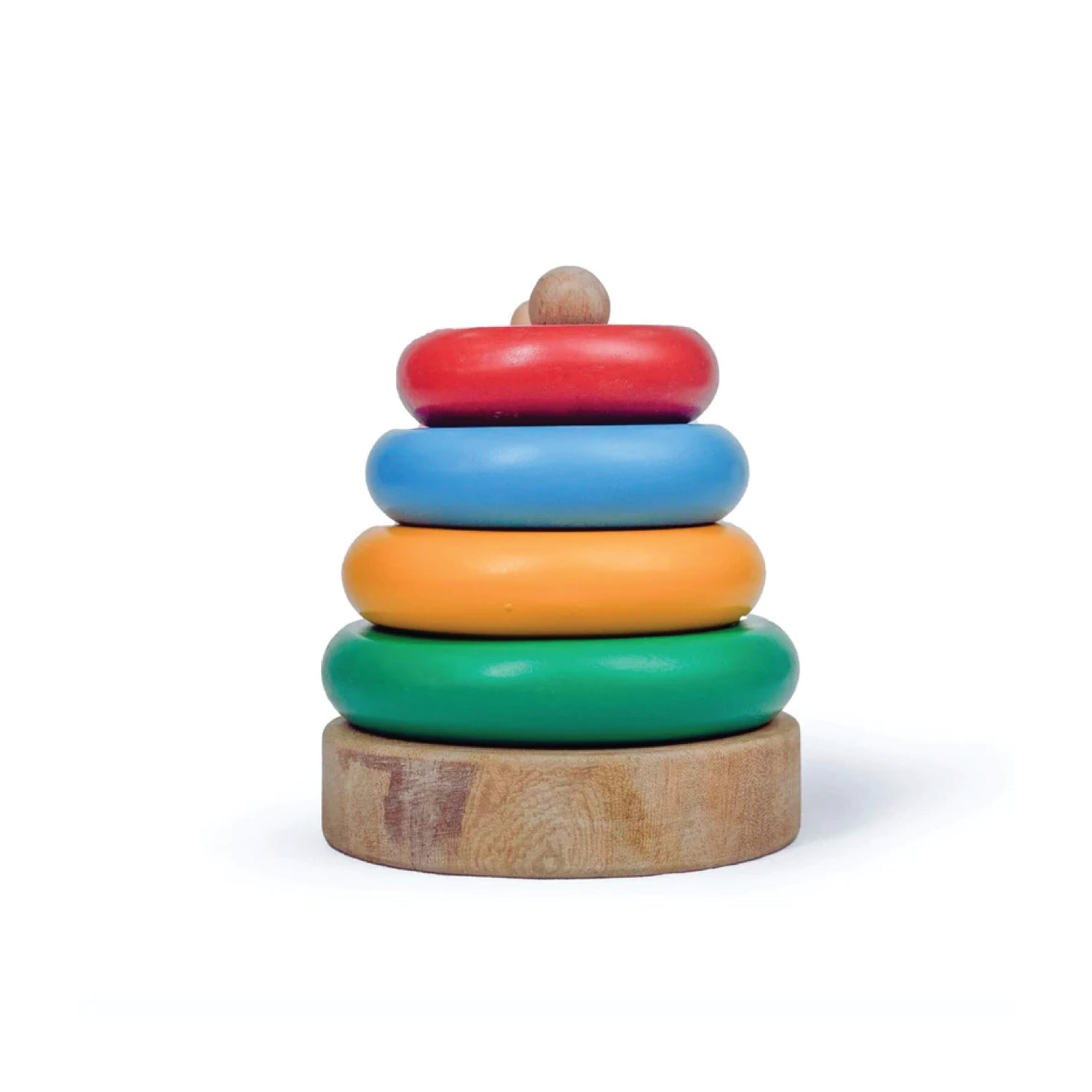 Woodbee Toys Ring Stacker (Rainbow)
