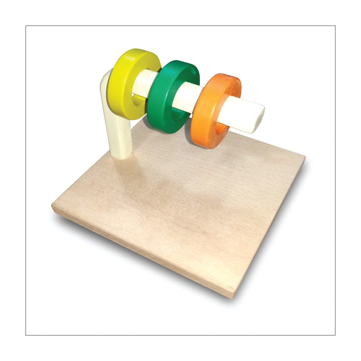 Woodbee Toys Curved Dowel Stacker