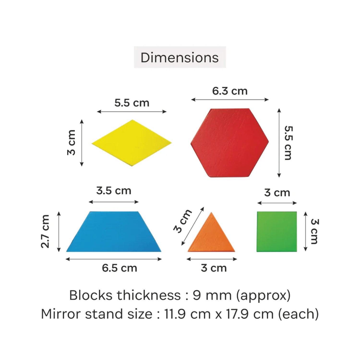 Woodbee Toys Kaleido Blocks