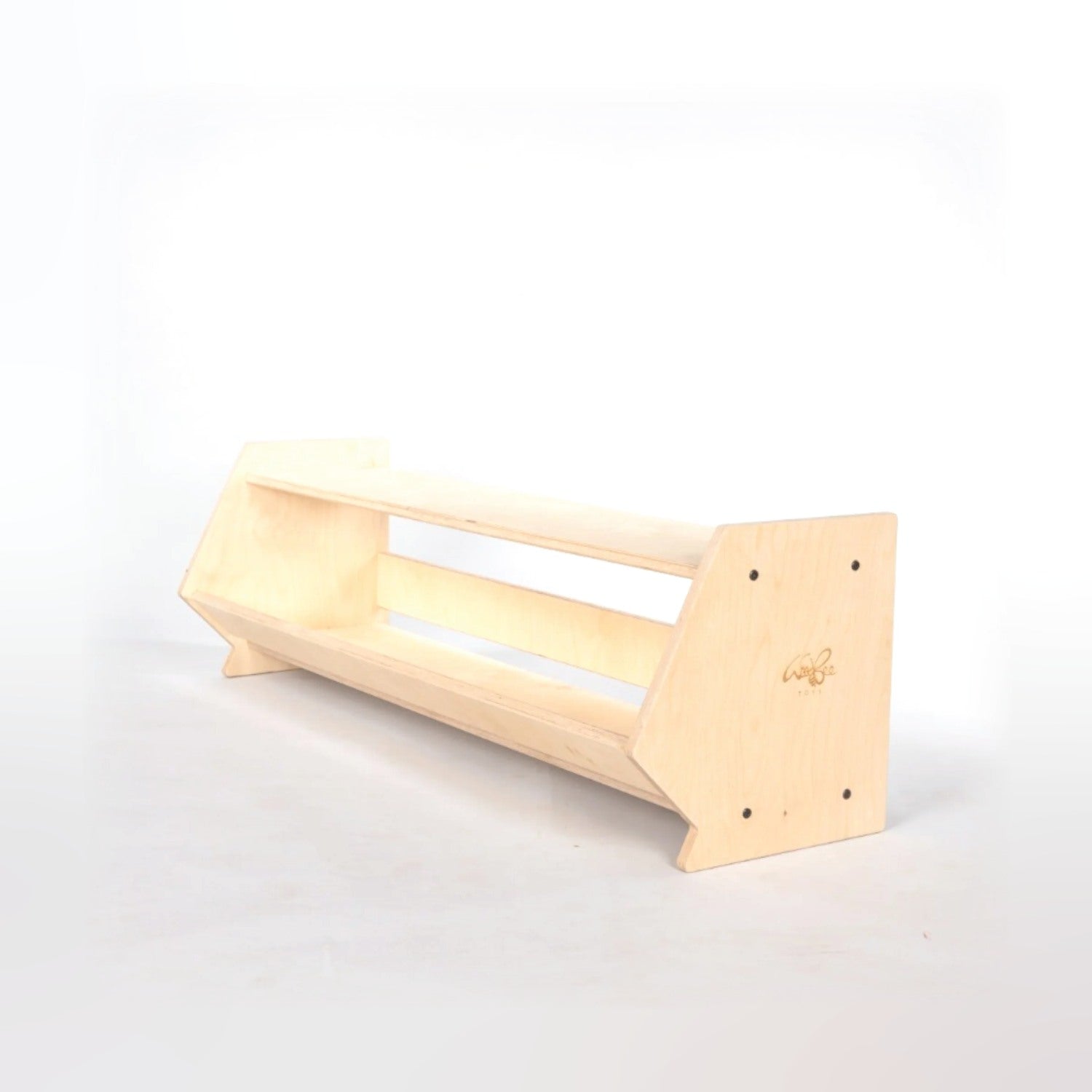 Woodbee Toys Montessori Low Shelf