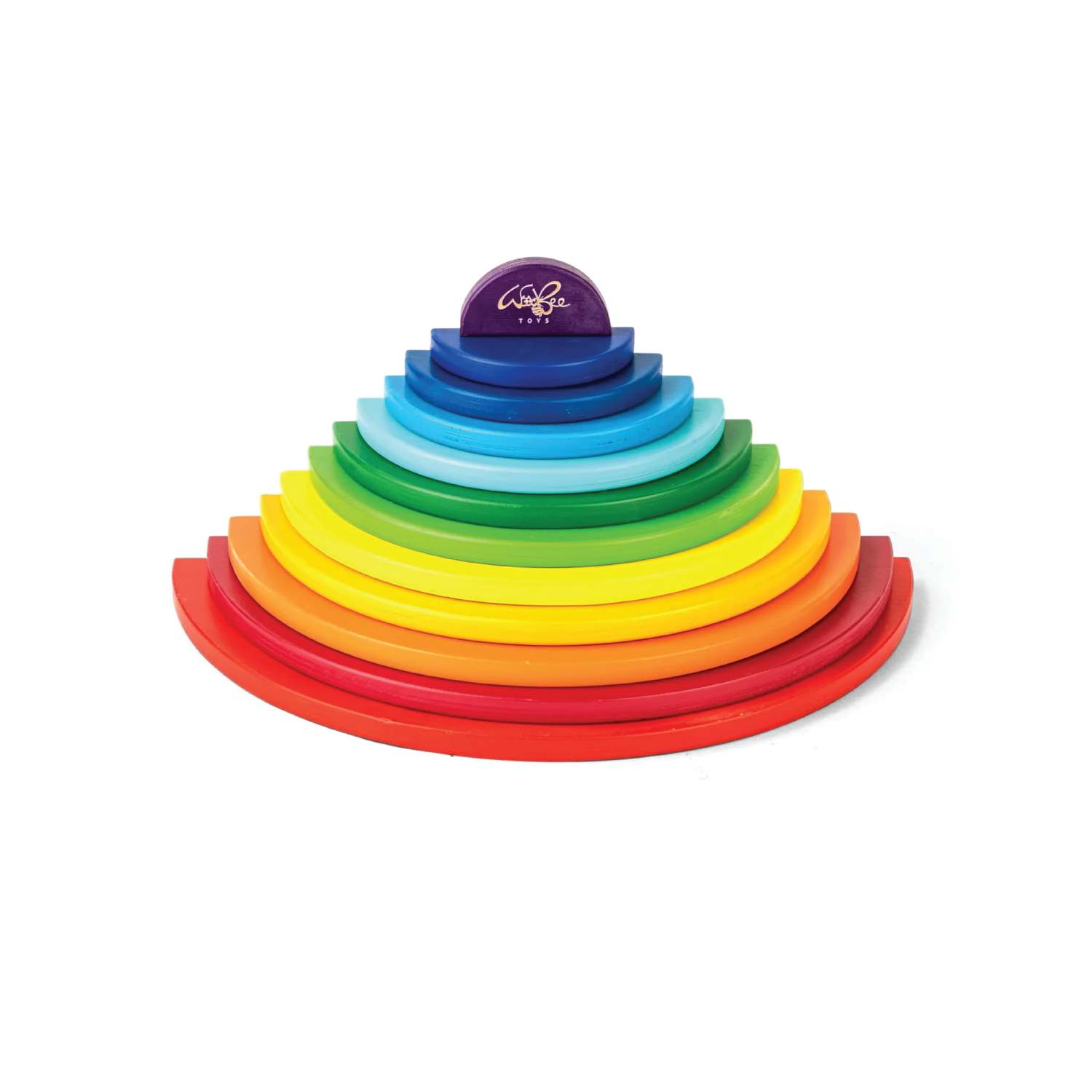 Woodbee Toys Rainbow Semi-Circle (12 pieces)