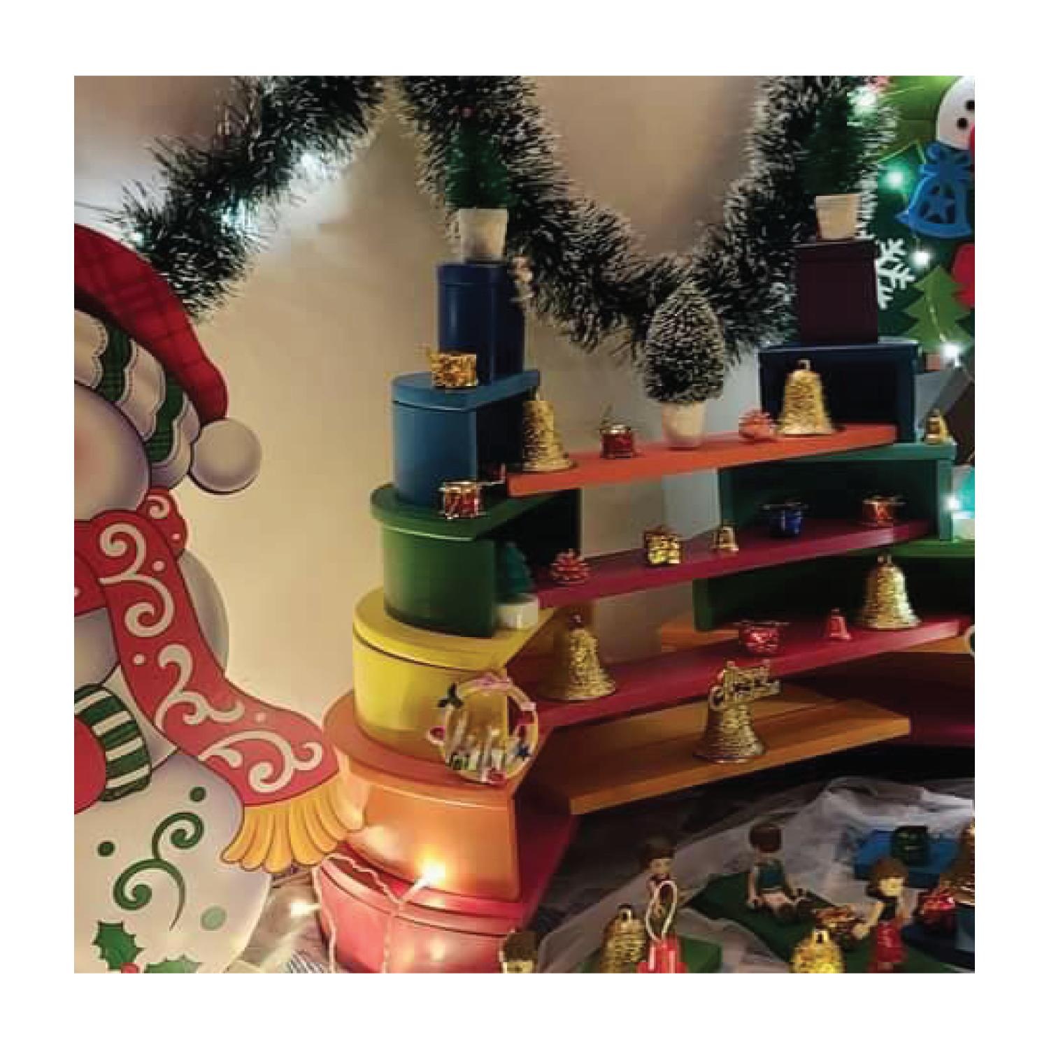 Woodbee Toys Rainbow Stacker (12 pieces)