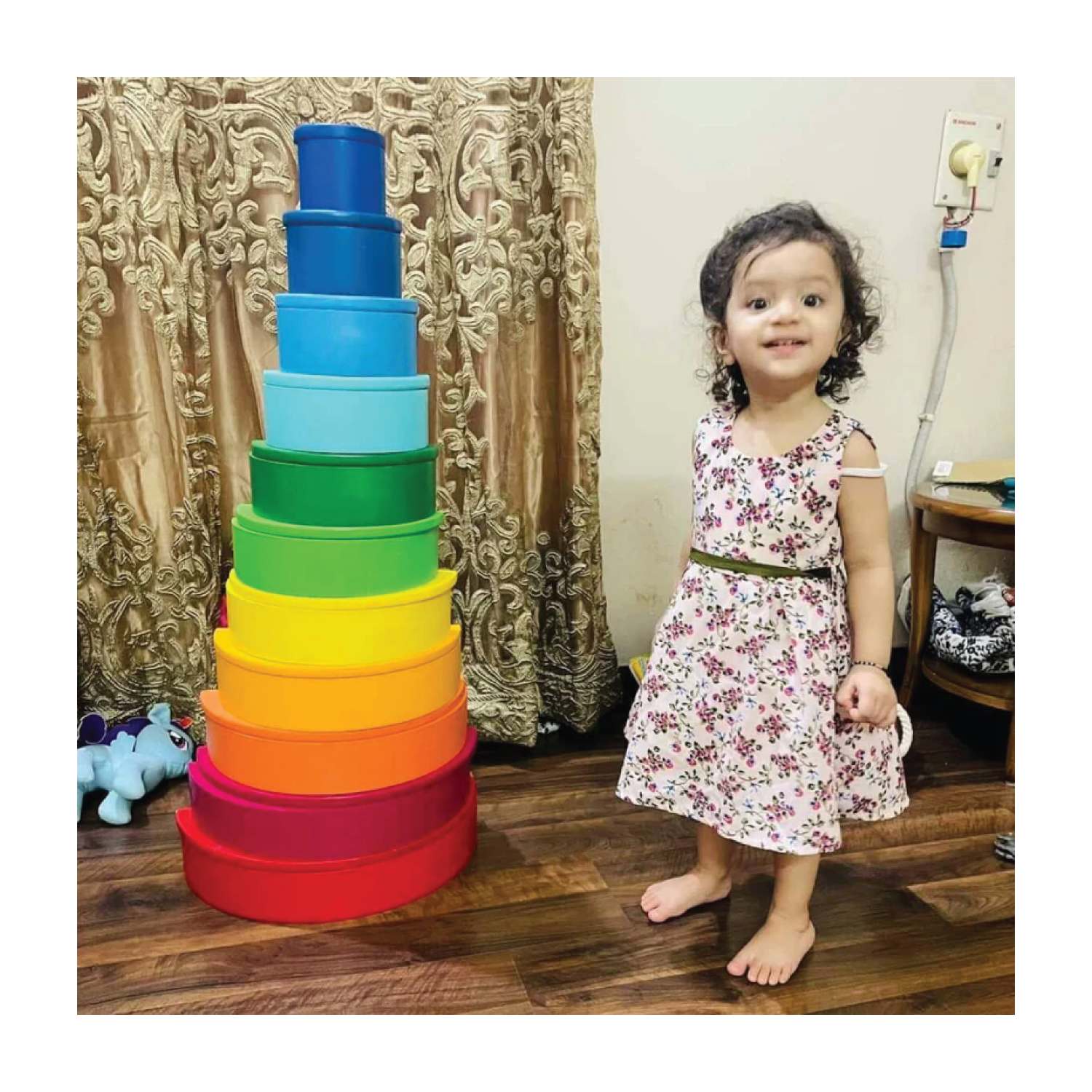 Woodbee Toys Rainbow Semi-Circle (12 pieces)