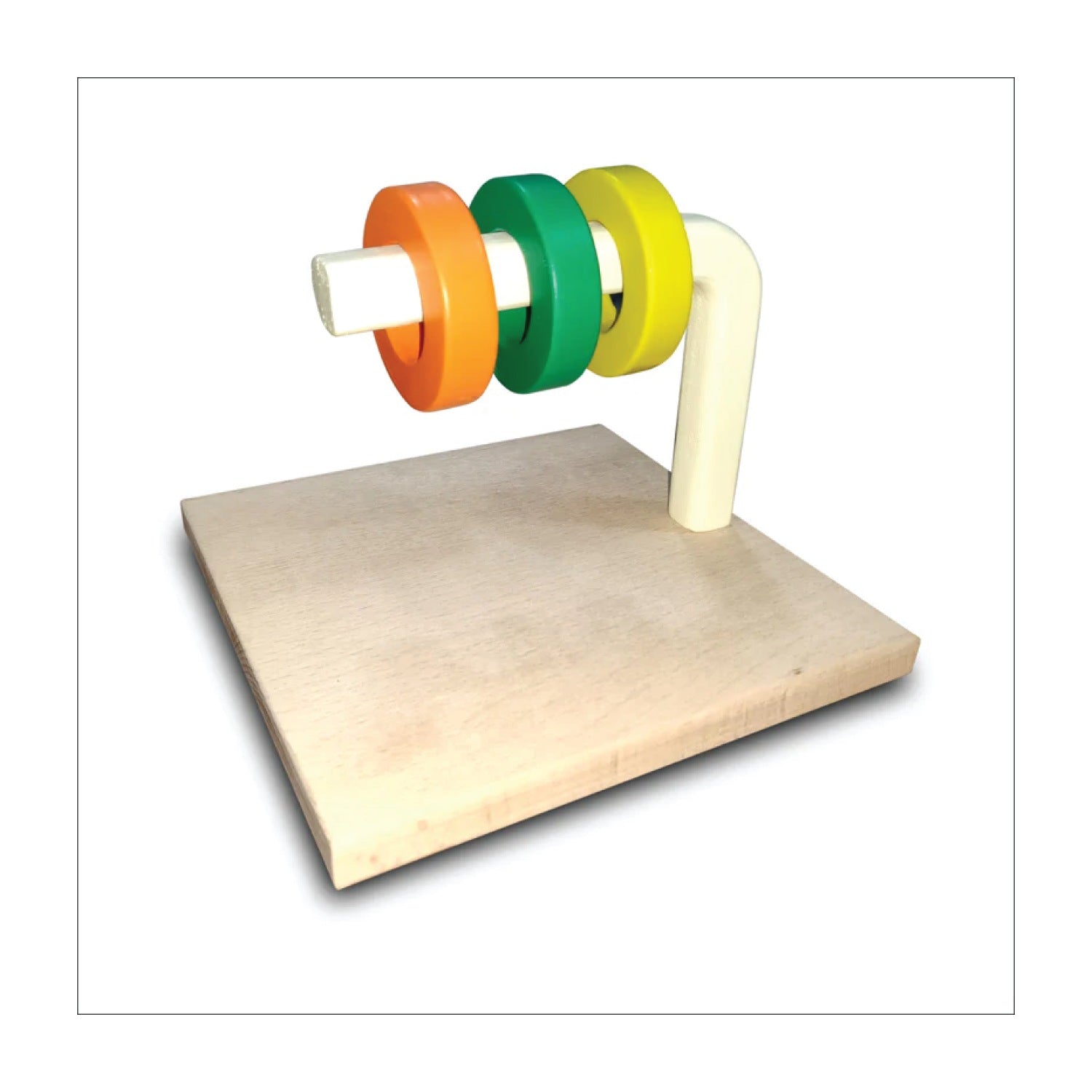 Woodbee Toys Curved Dowel Stacker