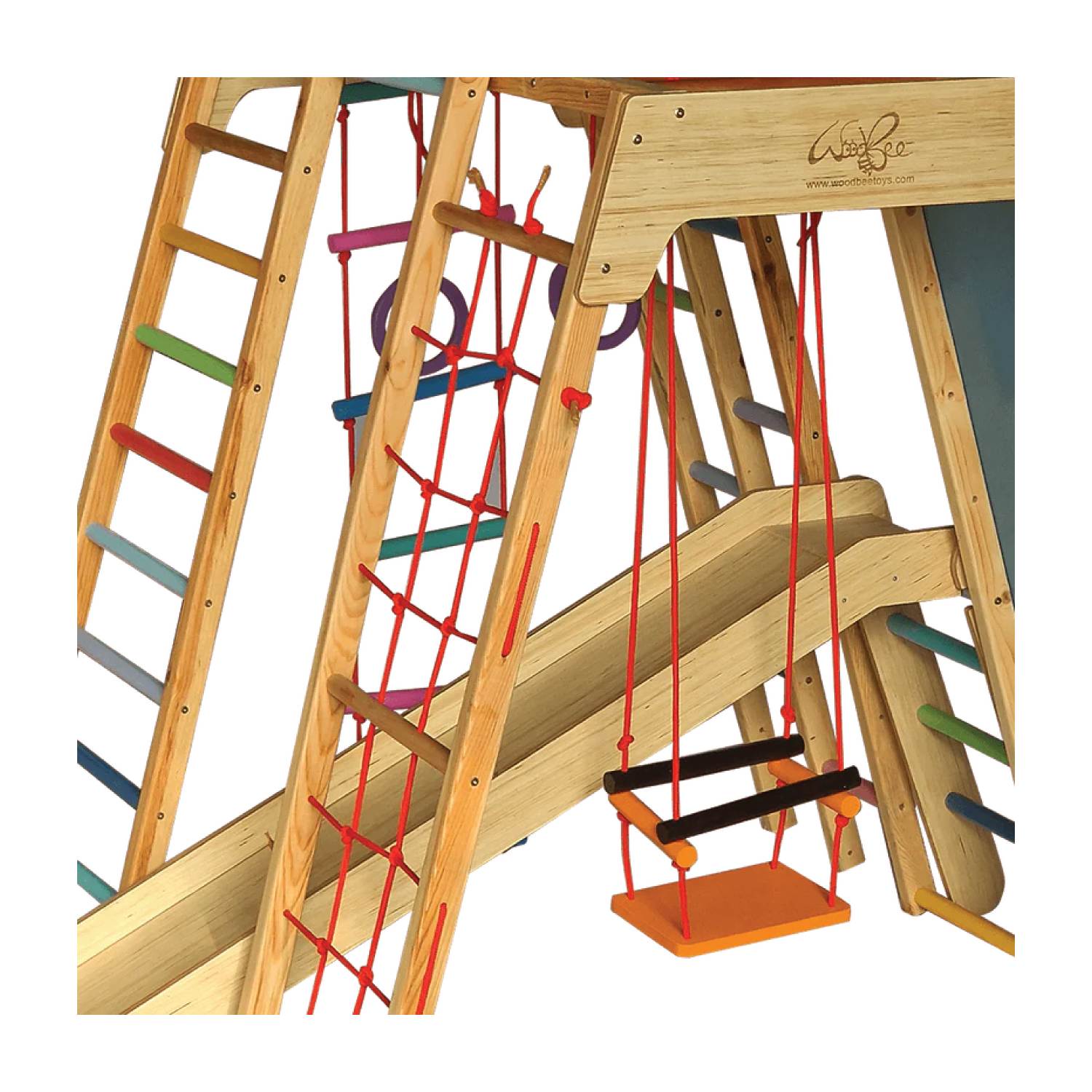 Woodbee Toys 9-in-1 Jungle Gym Jumbo