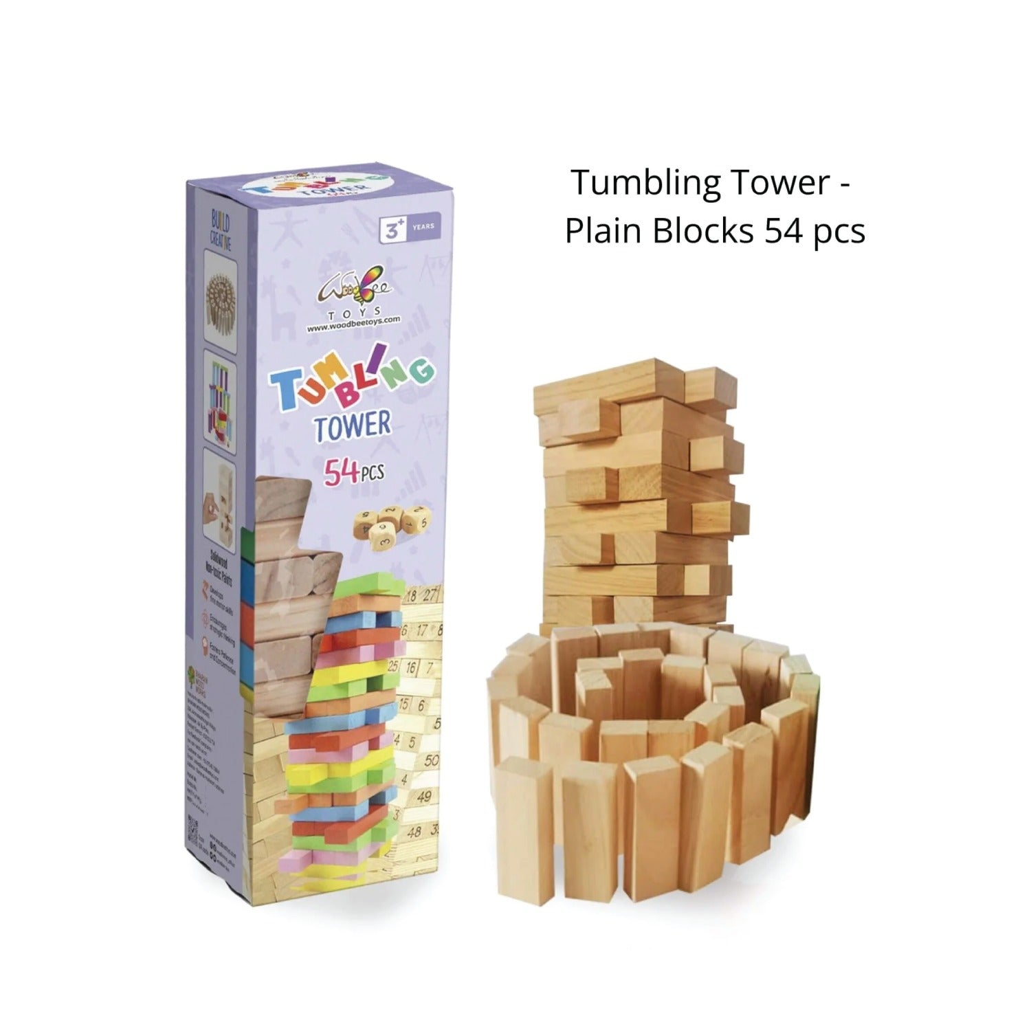 Woodbee Toys Tumbling Tower