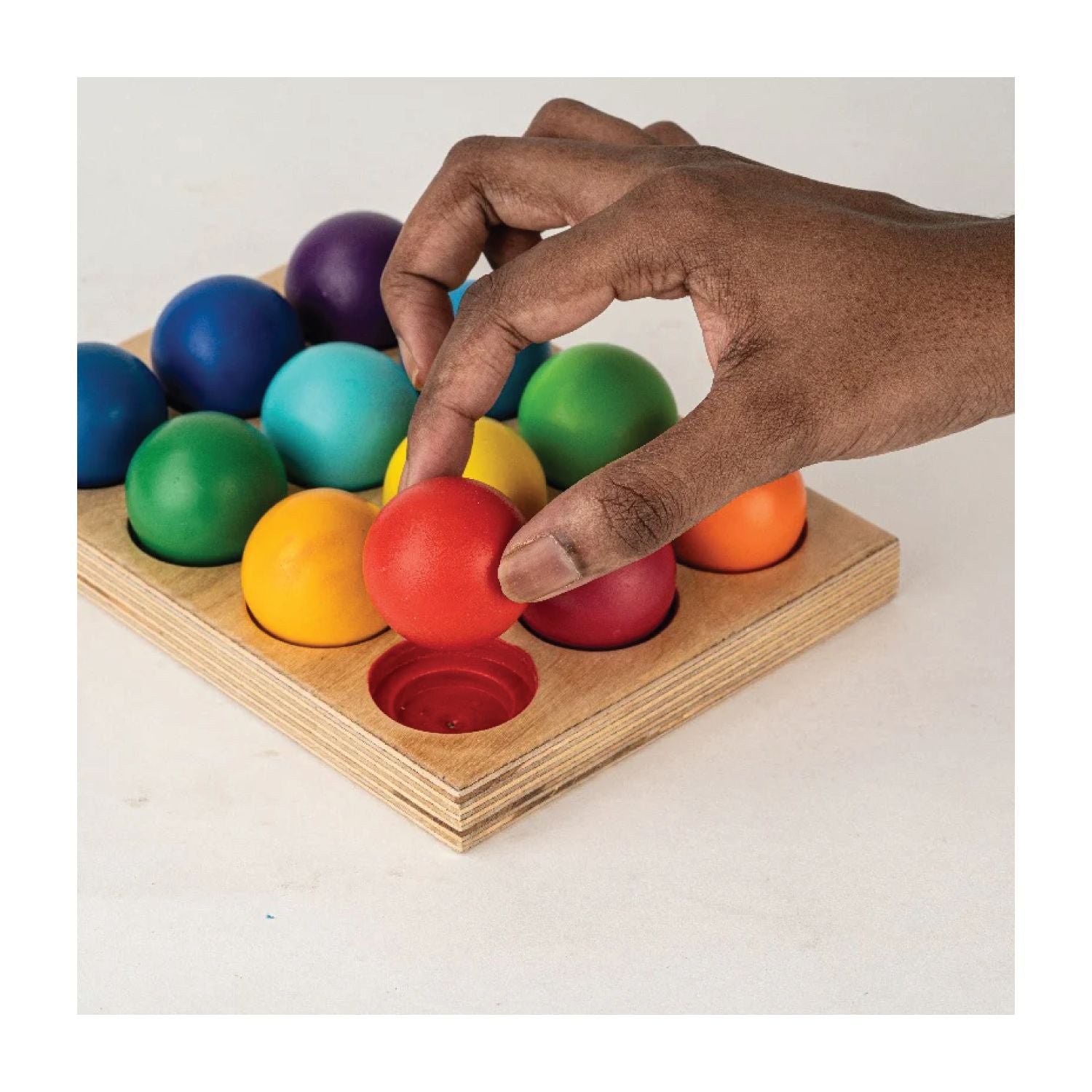 Woodbee Toys Colour Ball Sorter