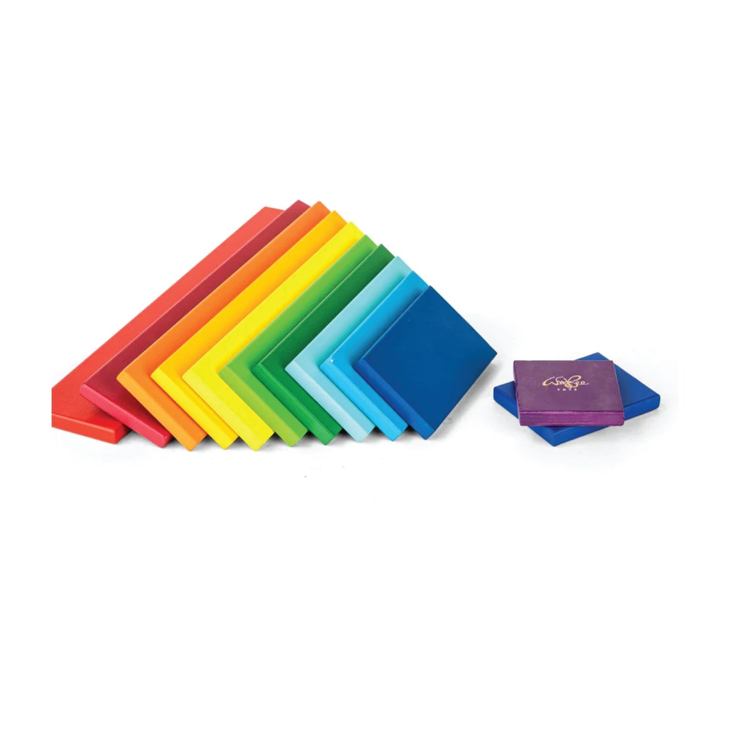 Woodbee Toys Rainbow Plate (12 pieces)