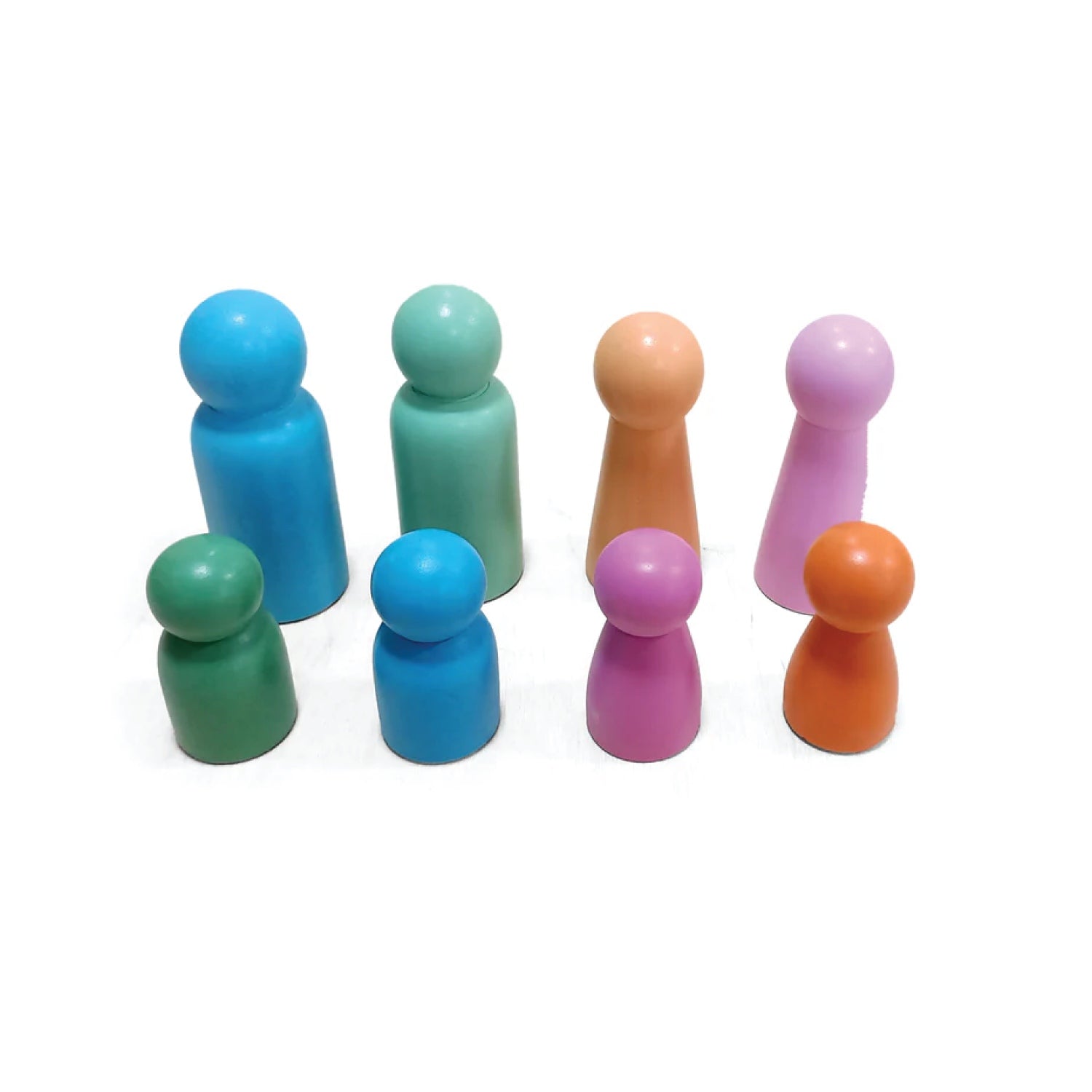 Woodbee Toys Family Peg Doll (8 pieces)