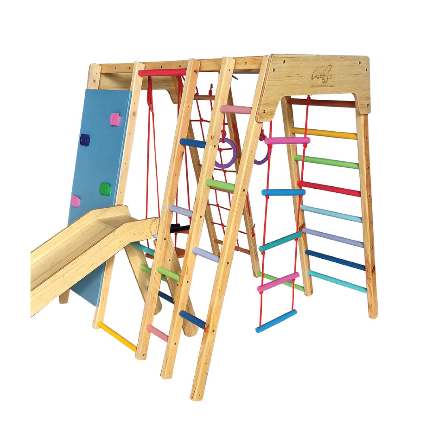 Woodbee Toys 9-in-1 Jungle Gym Jumbo