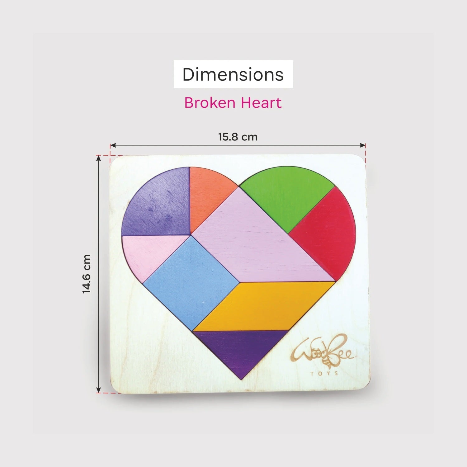 Woodbee Toys Tangram Puzzle